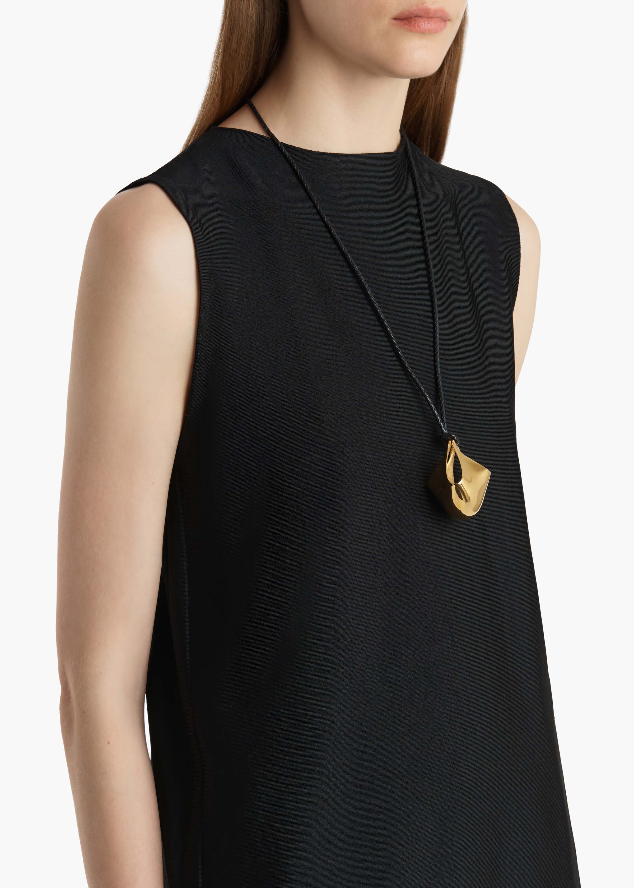 Khaite - Medium Lotus Pendant in Gold - Image 7