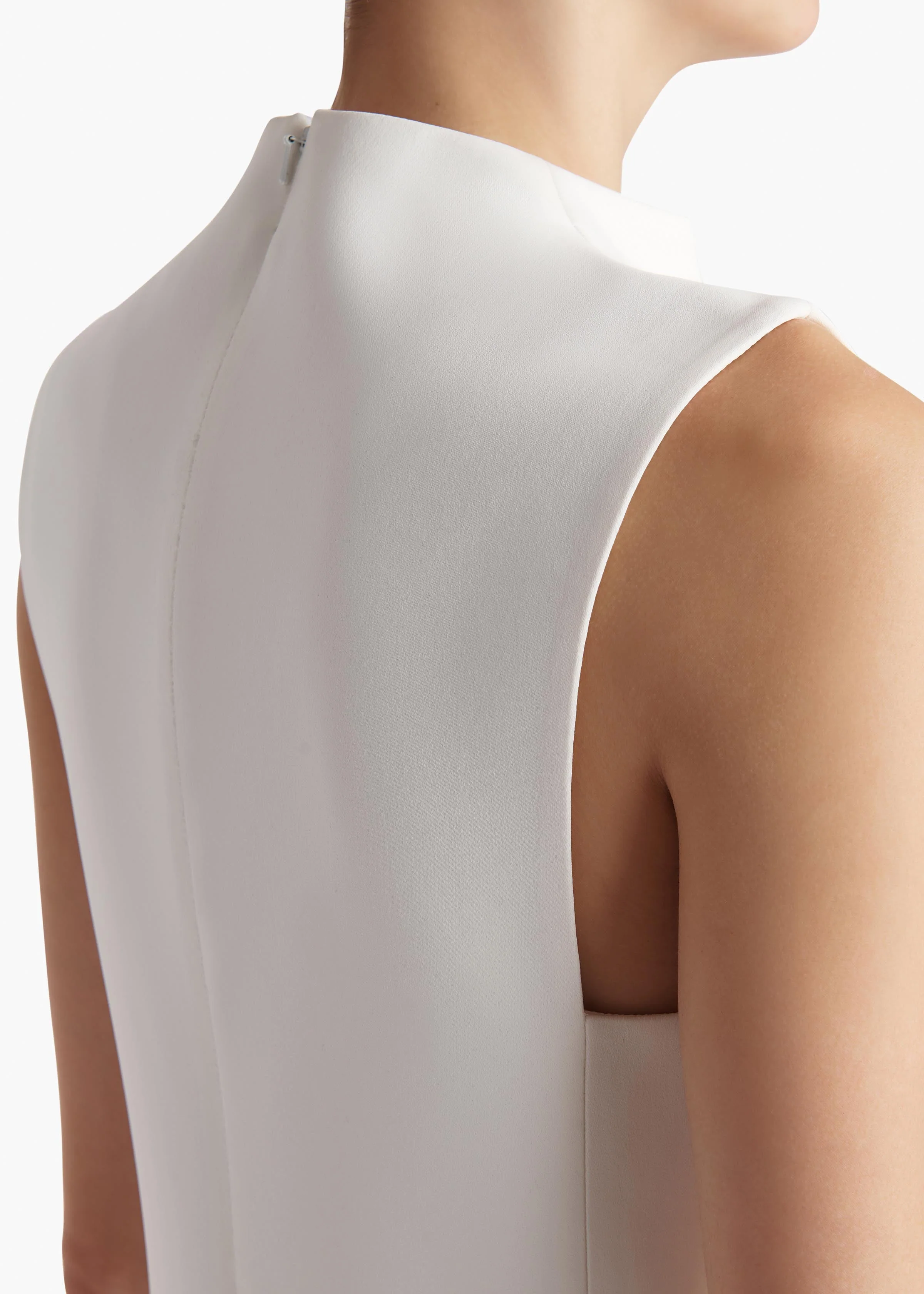 Khaite - Lowen Dress in Chalk - Image 11