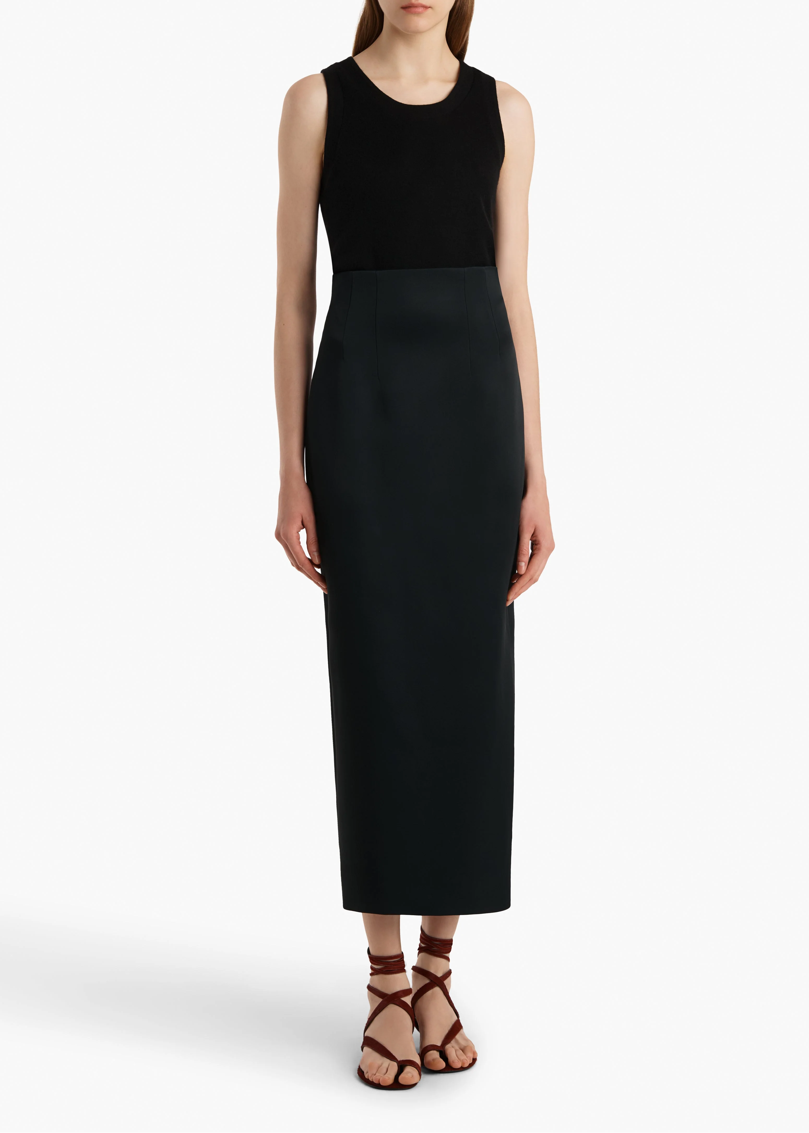 Khaite - Loxley Skirt in Black - Image 2