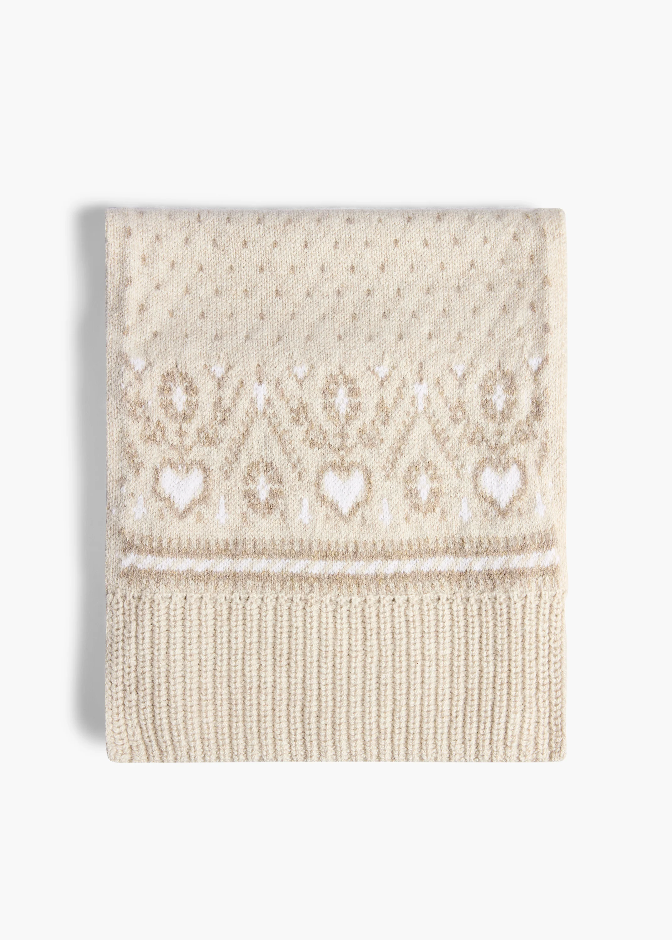 Khaite - Lucrene Scarf in Ecru Multi - Image 4