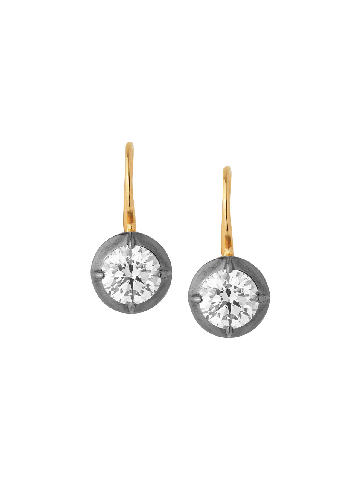 Dorsey - LUCIEN LATCHBACK EARRINGS IN MOISSANITE