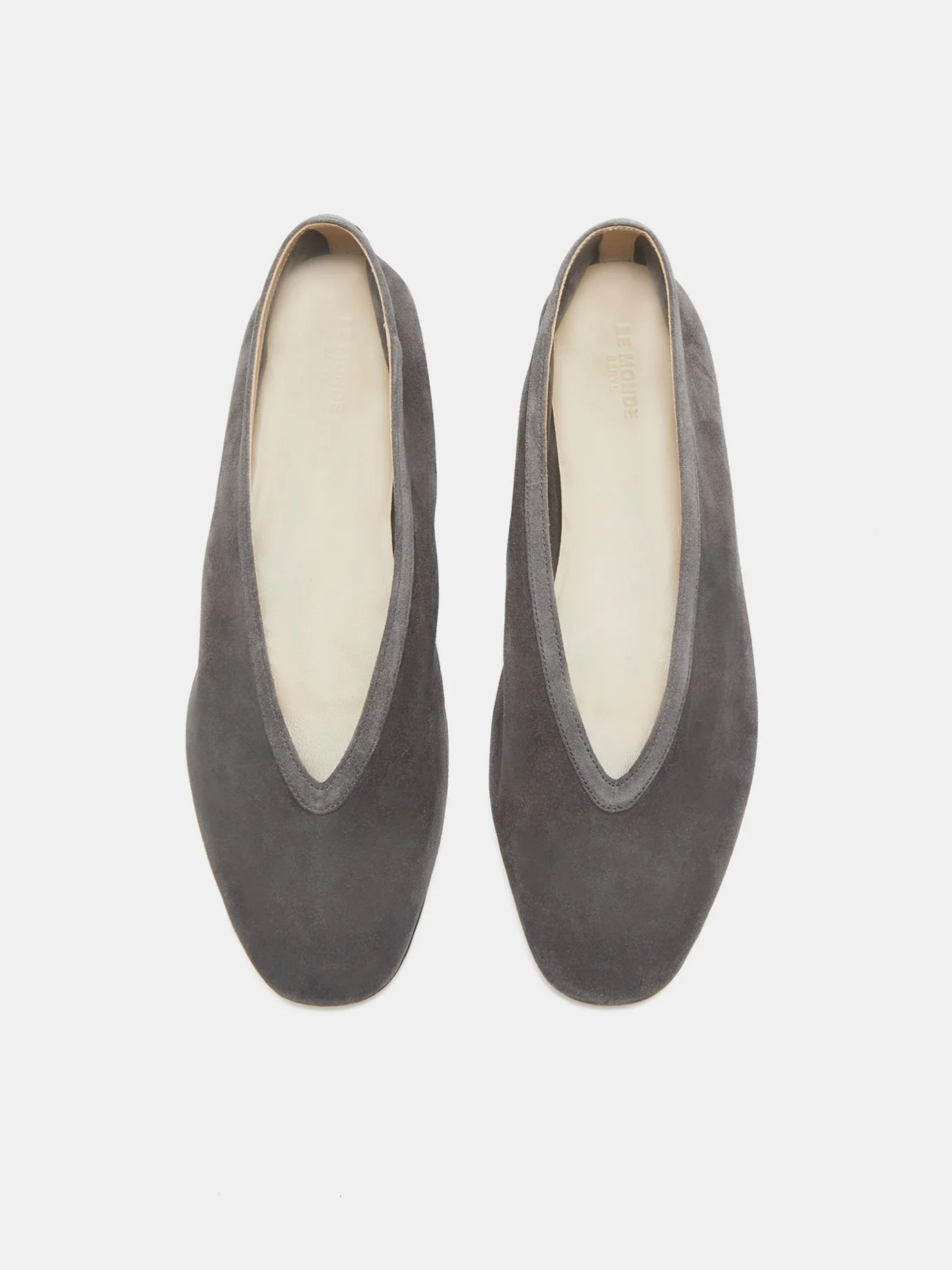 Le Monde Beryl - Luna Slipper / Anthracite Suede - Image 3
