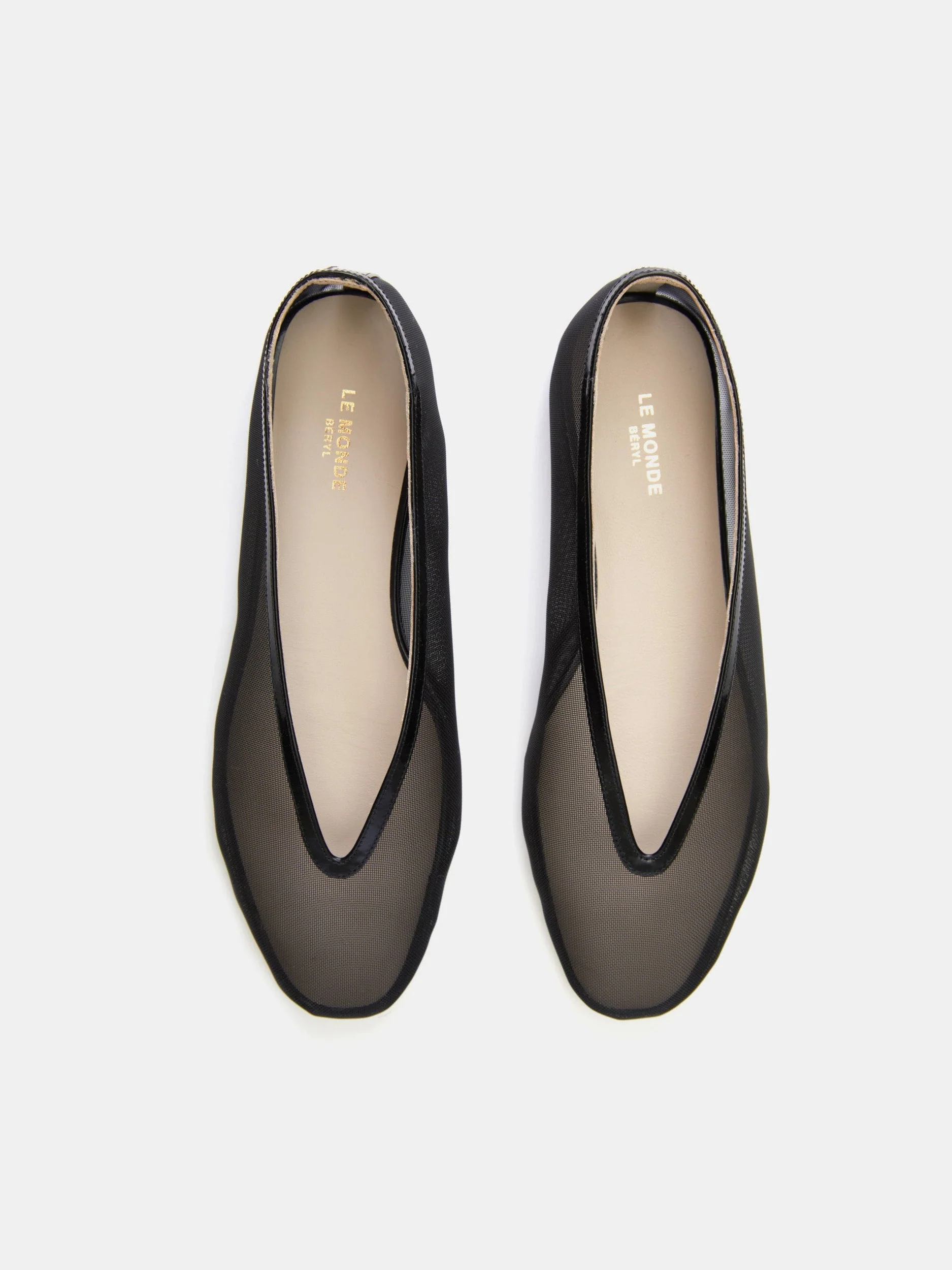 Le Monde Beryl - Luna Slipper / Black Mesh - Image 2