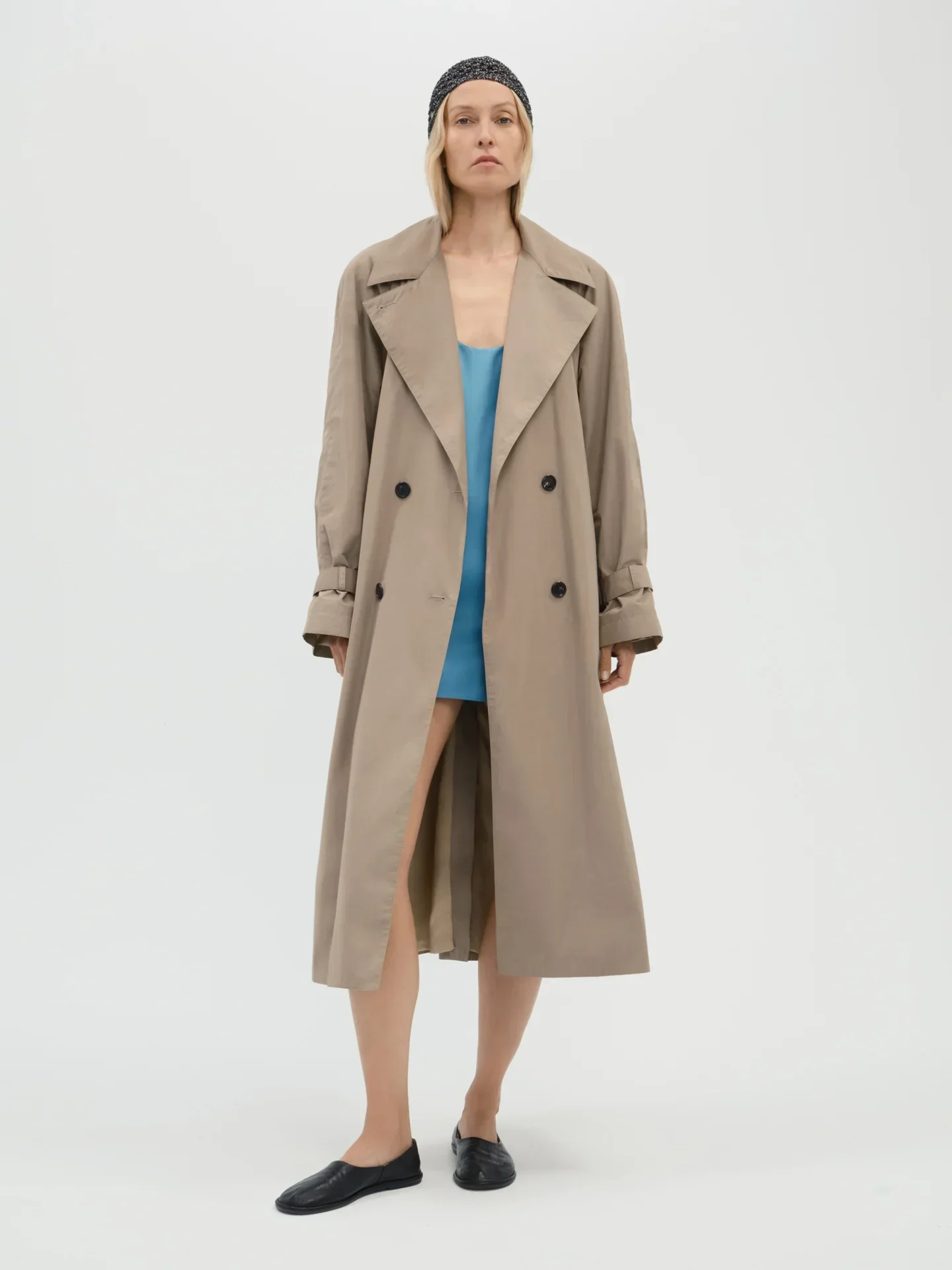 Aflalo - Luna Trench in Cotton Nylon - Image 8