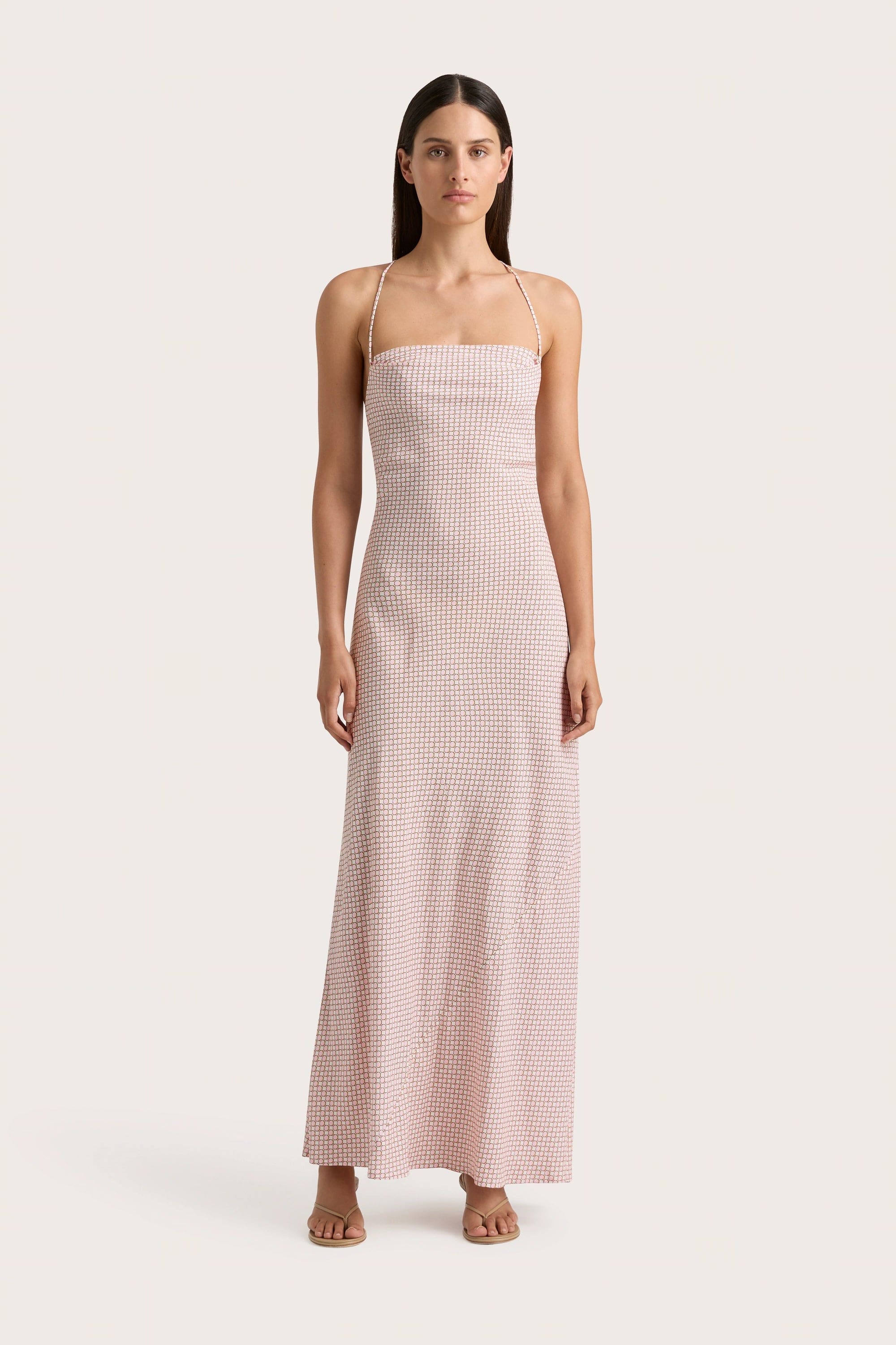 Faithfull - Lusia Maxi Dress Oliander Blush - Final Sale