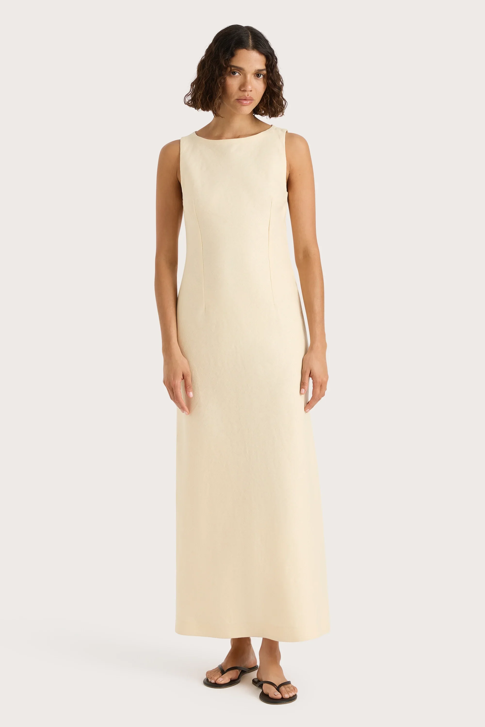 Faithfull - Lydie Maxi Dress Butter - Final Sale - Image 6