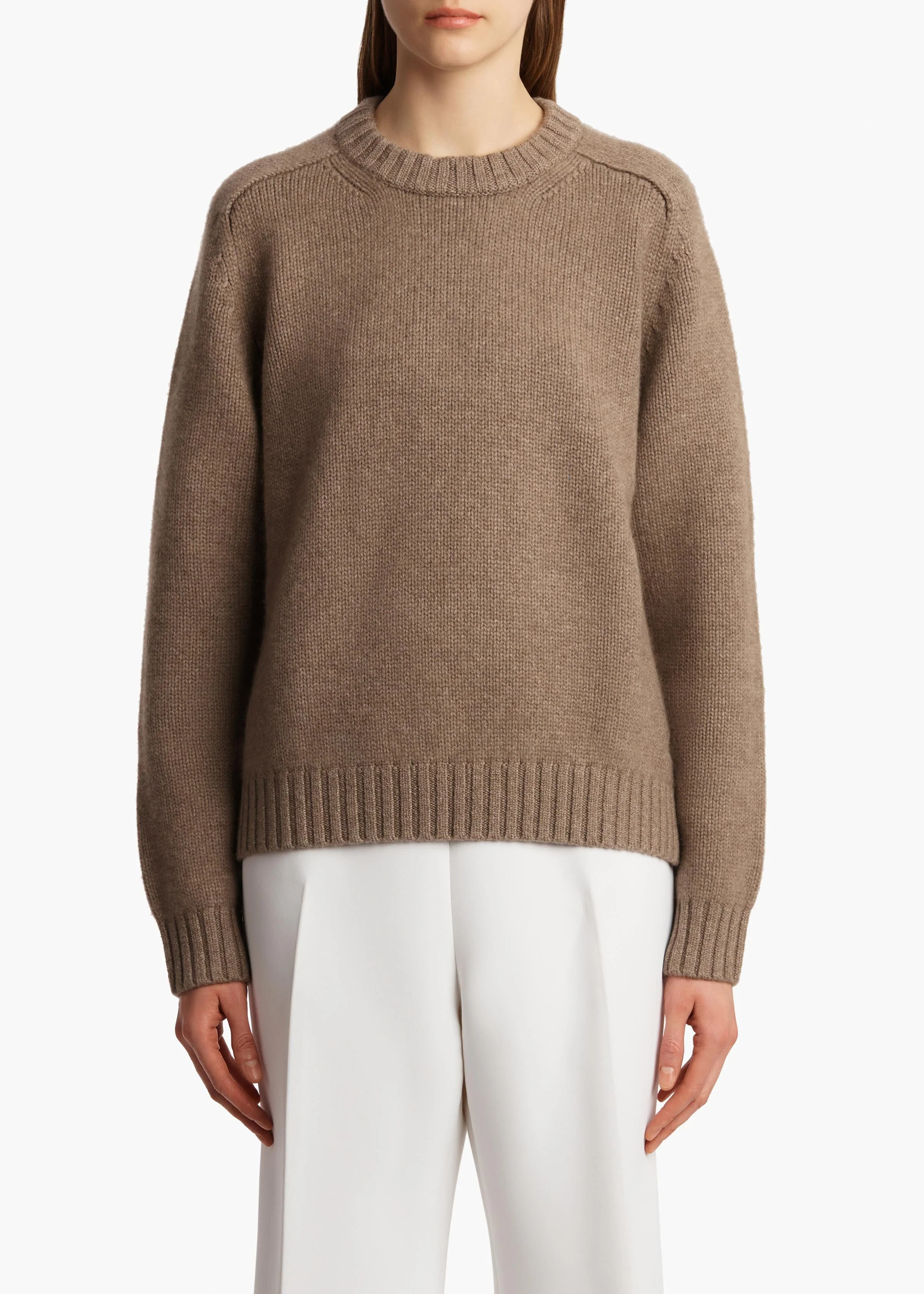 Khaite - Mae Sweater in Barley - Image 3