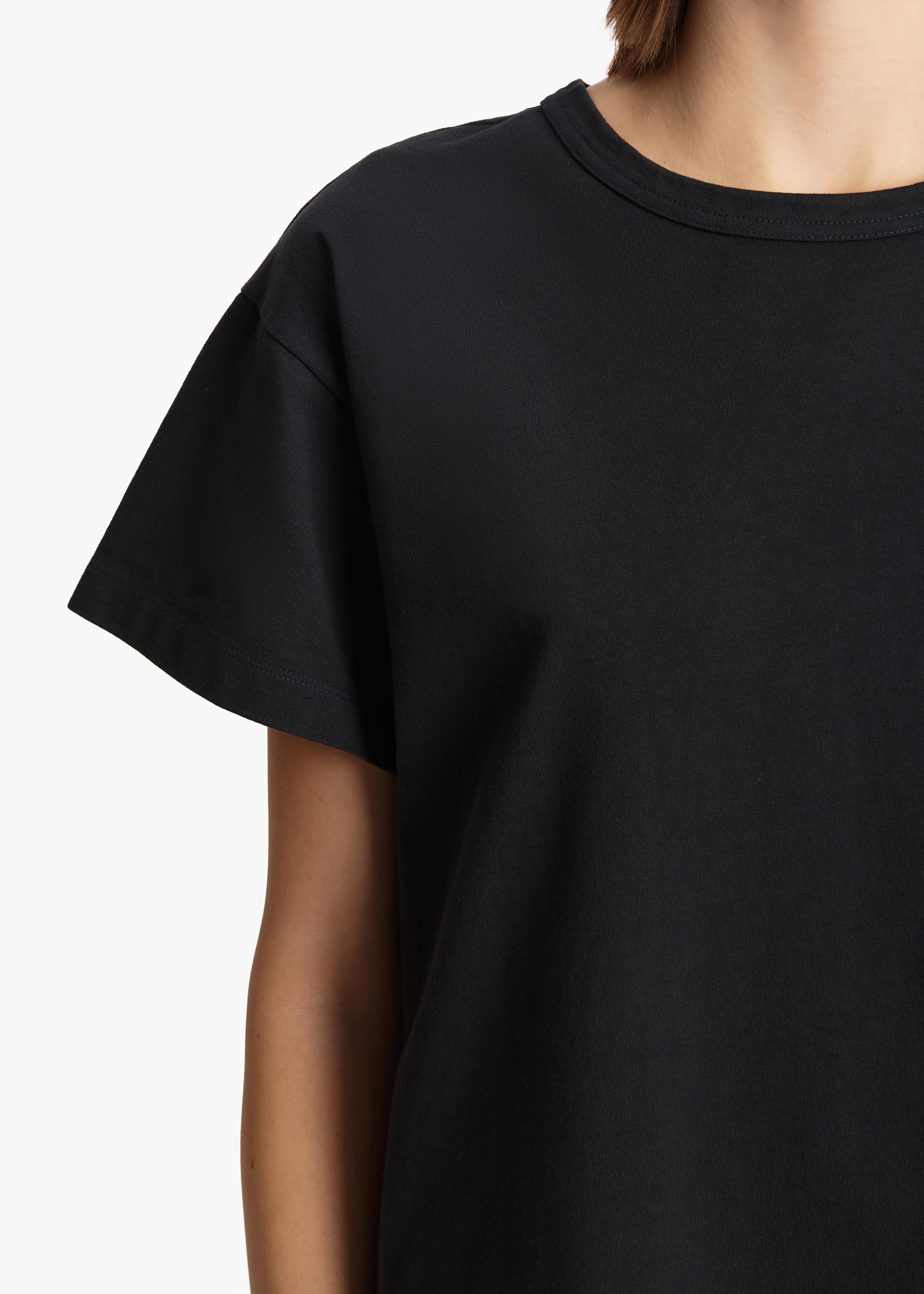 Khaite - Maeve T - Shirt in Washed Black - Image 5