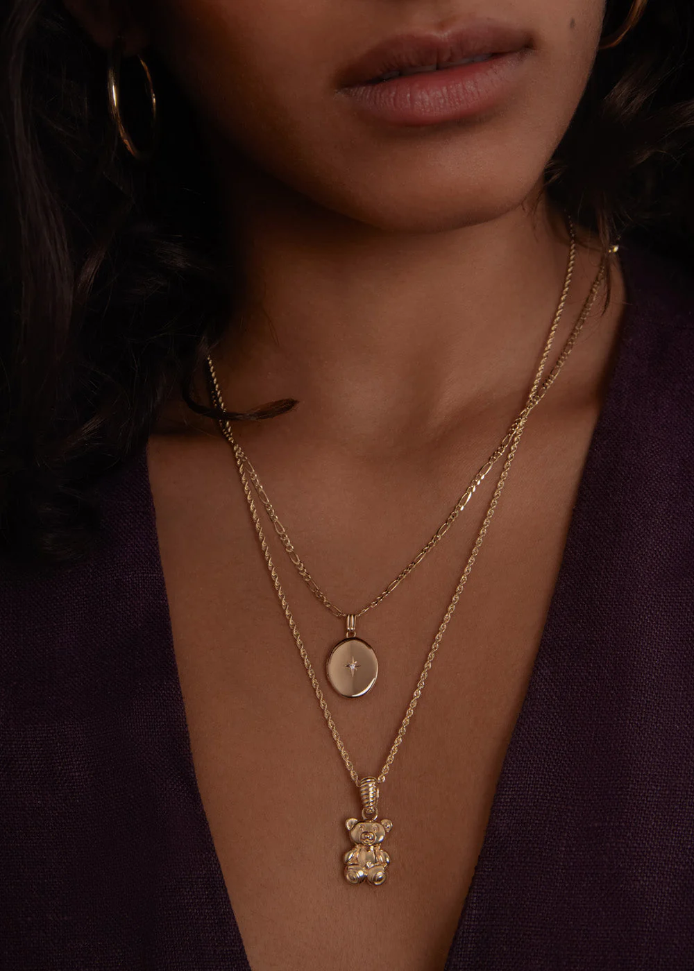 Kinn - Maison Oval Locket Diamond - Image 3