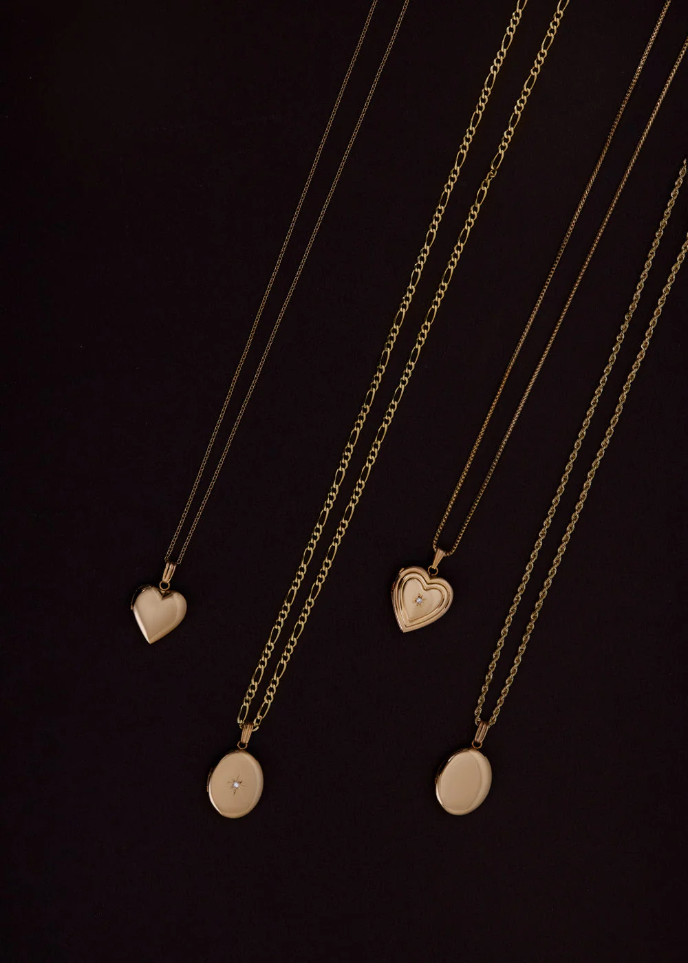 Kinn - Maison Oval Locket Necklace Diamond - Image 9