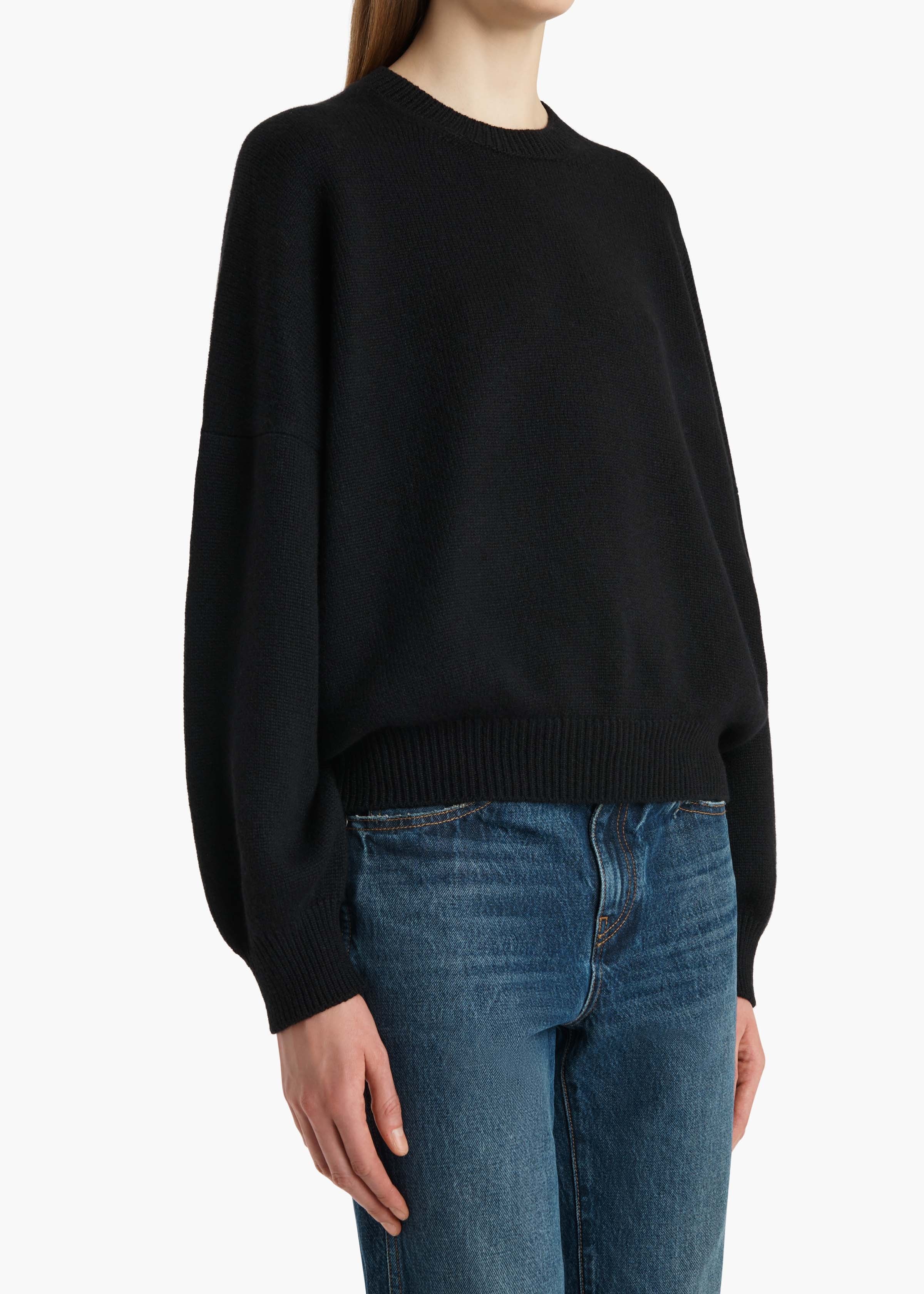 Khaite - Margaux Sweater in Black - Image 13