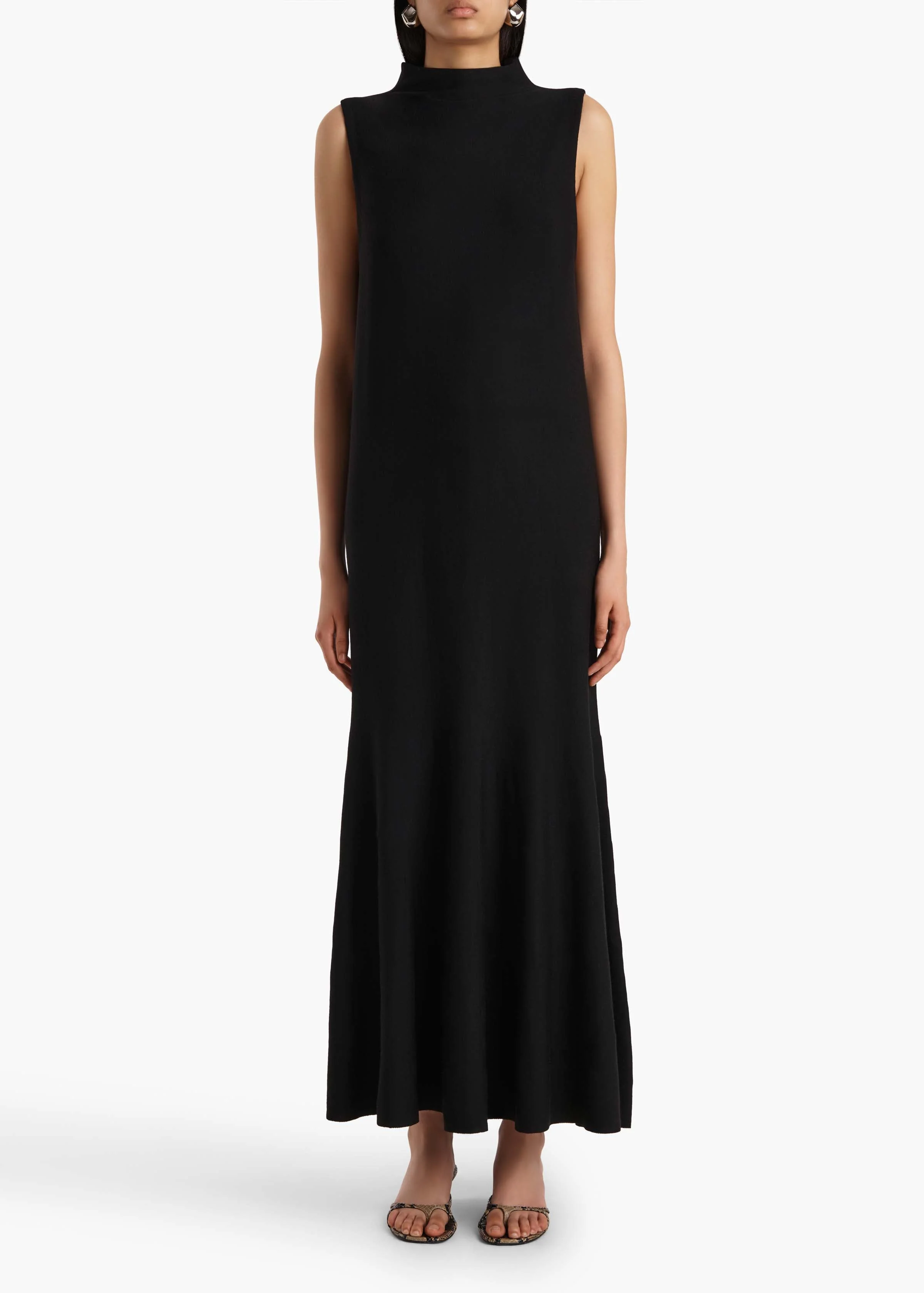 Khaite - Margo Dress in Black - Image 3