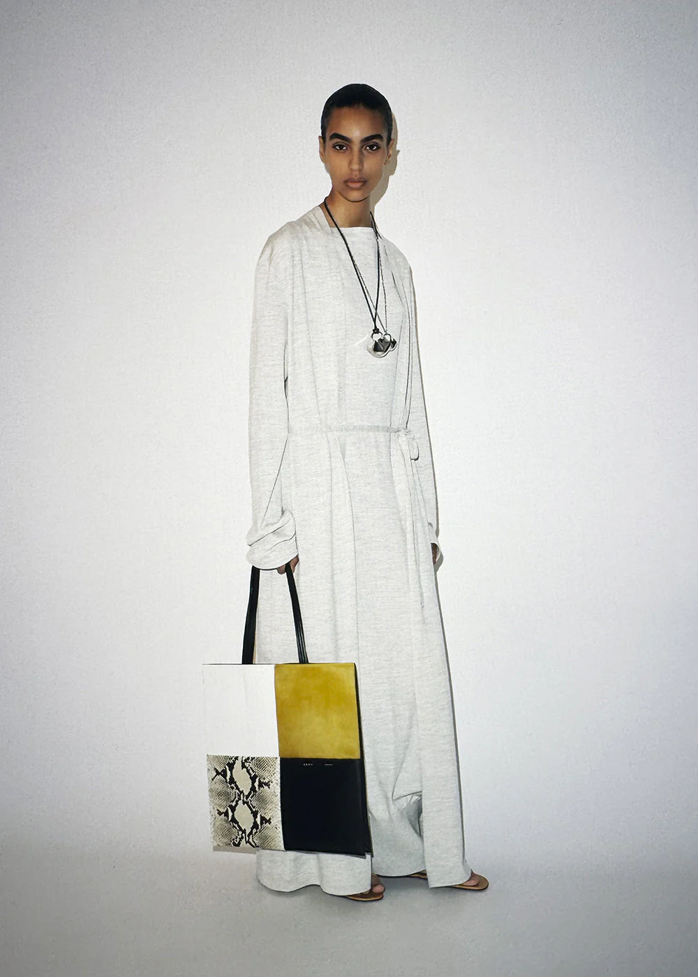 Khaite - Margo Dress in Cloud - Image 13