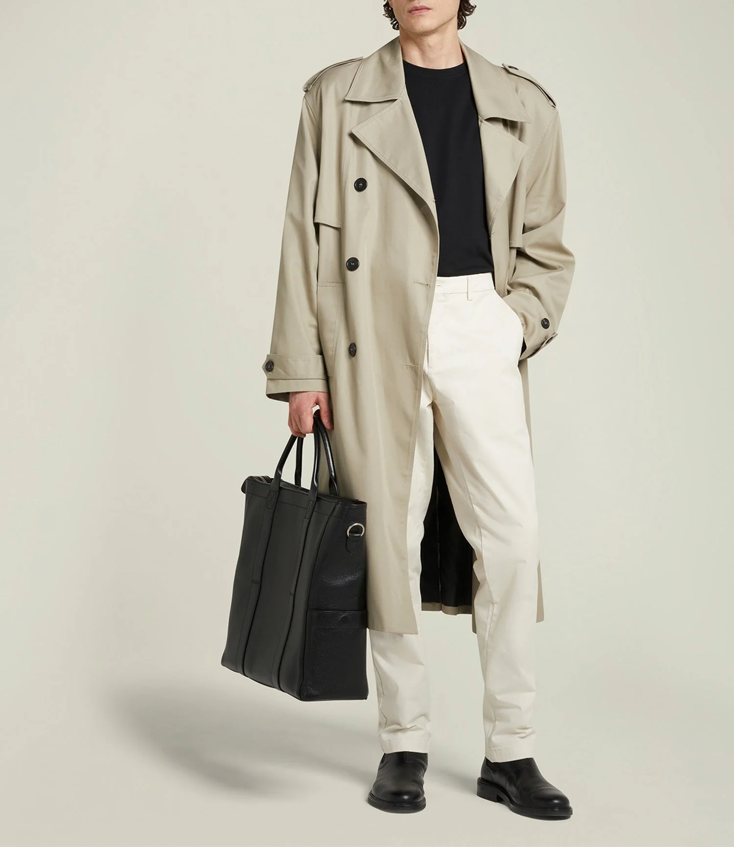 Metier - Mariner Zippered Tote Elvis Black - Image 4