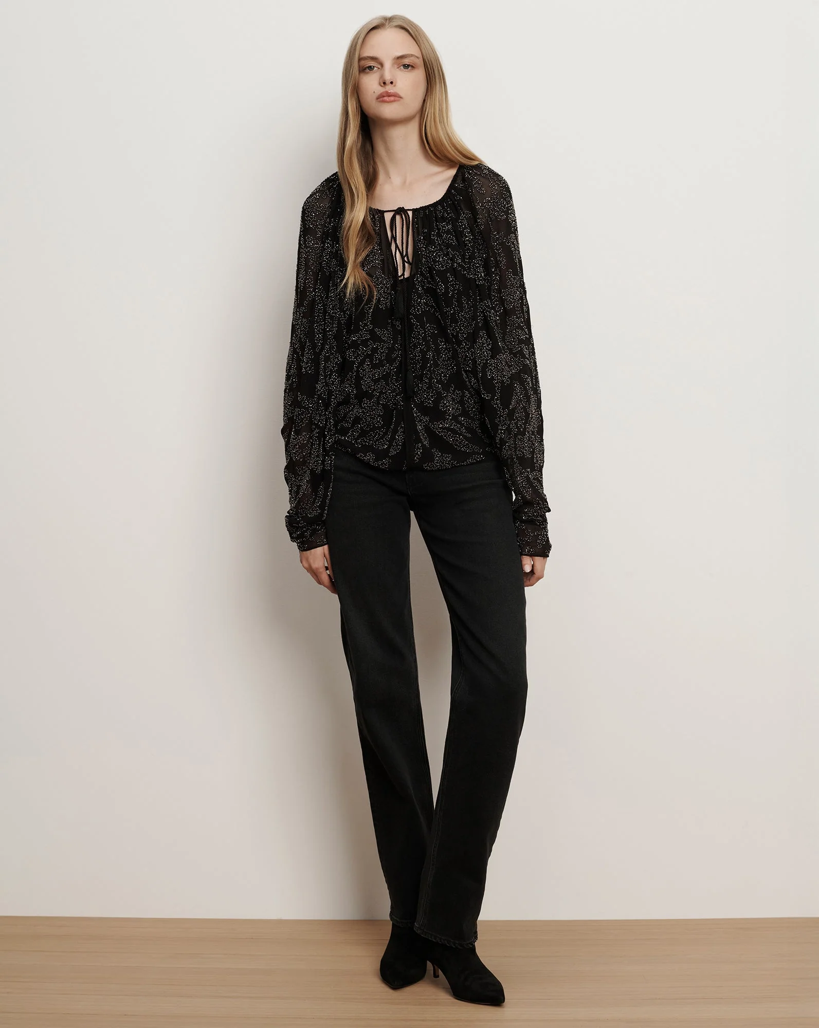 Veronica Beard - Marlena Beaded Blouse - Image 2
