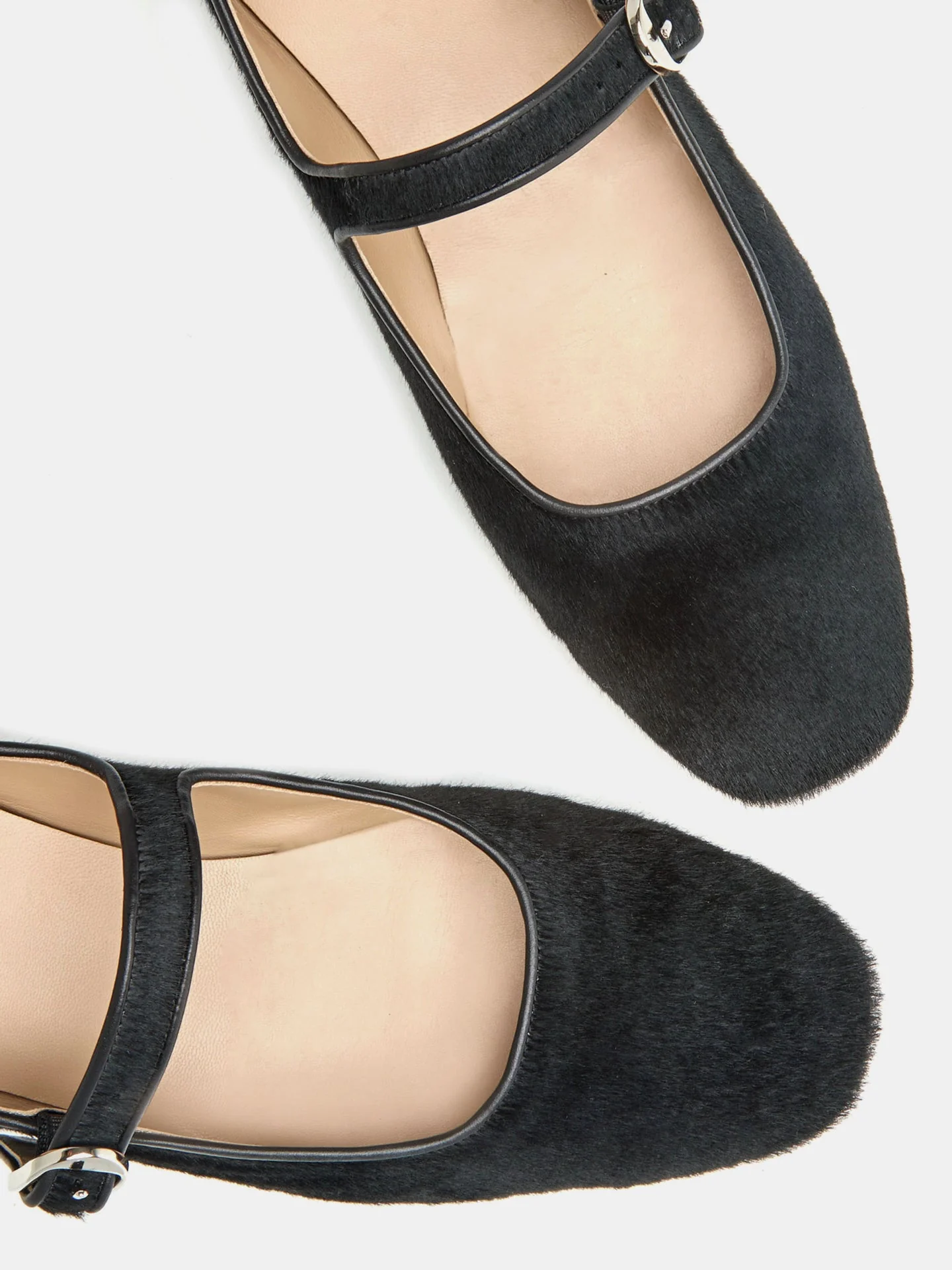 Le Monde Beryl - Mary Jane / Black Calf Hair - Image 4