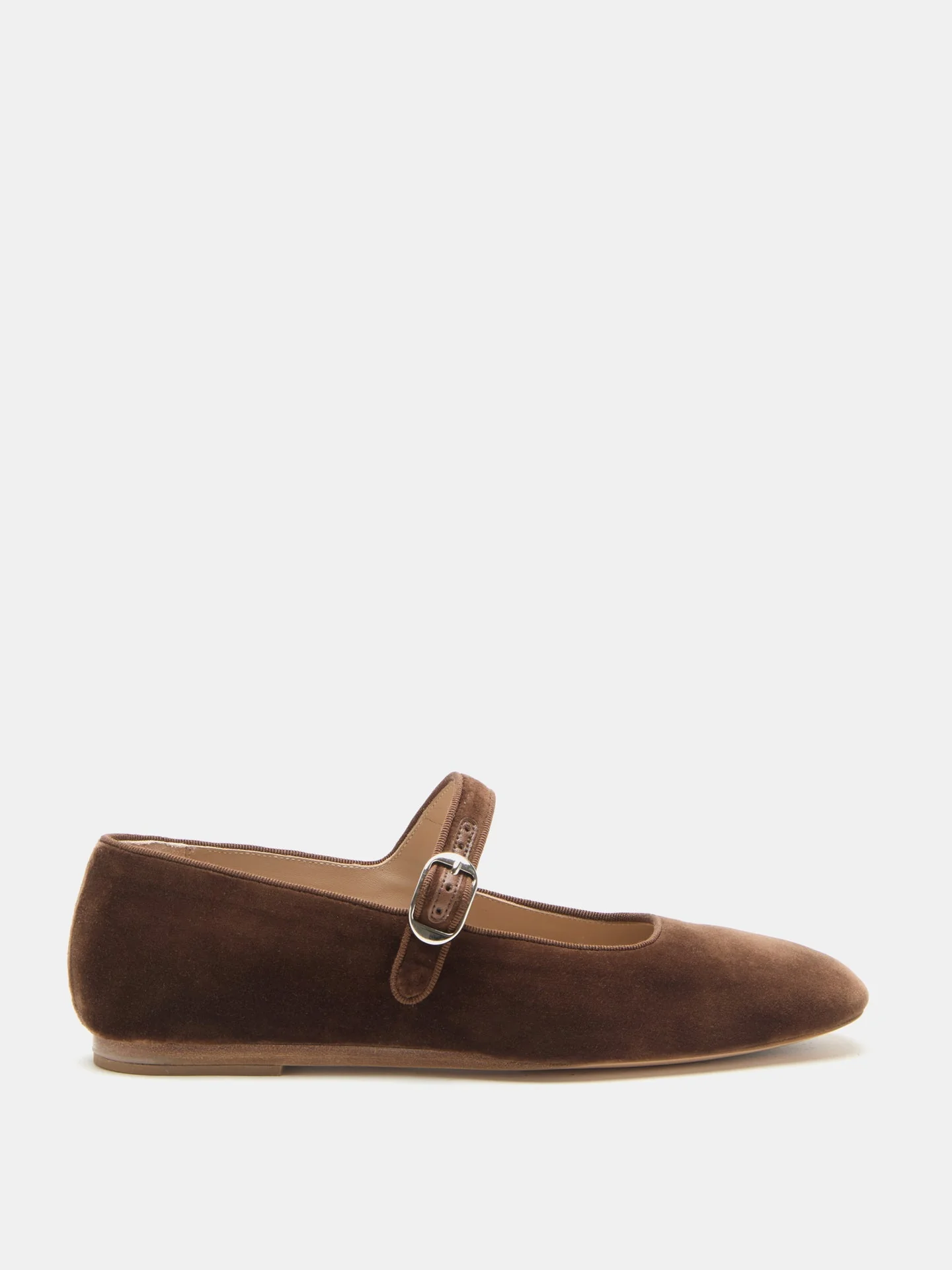 Le Monde Beryl - Mary Jane / Date Brown Velvet