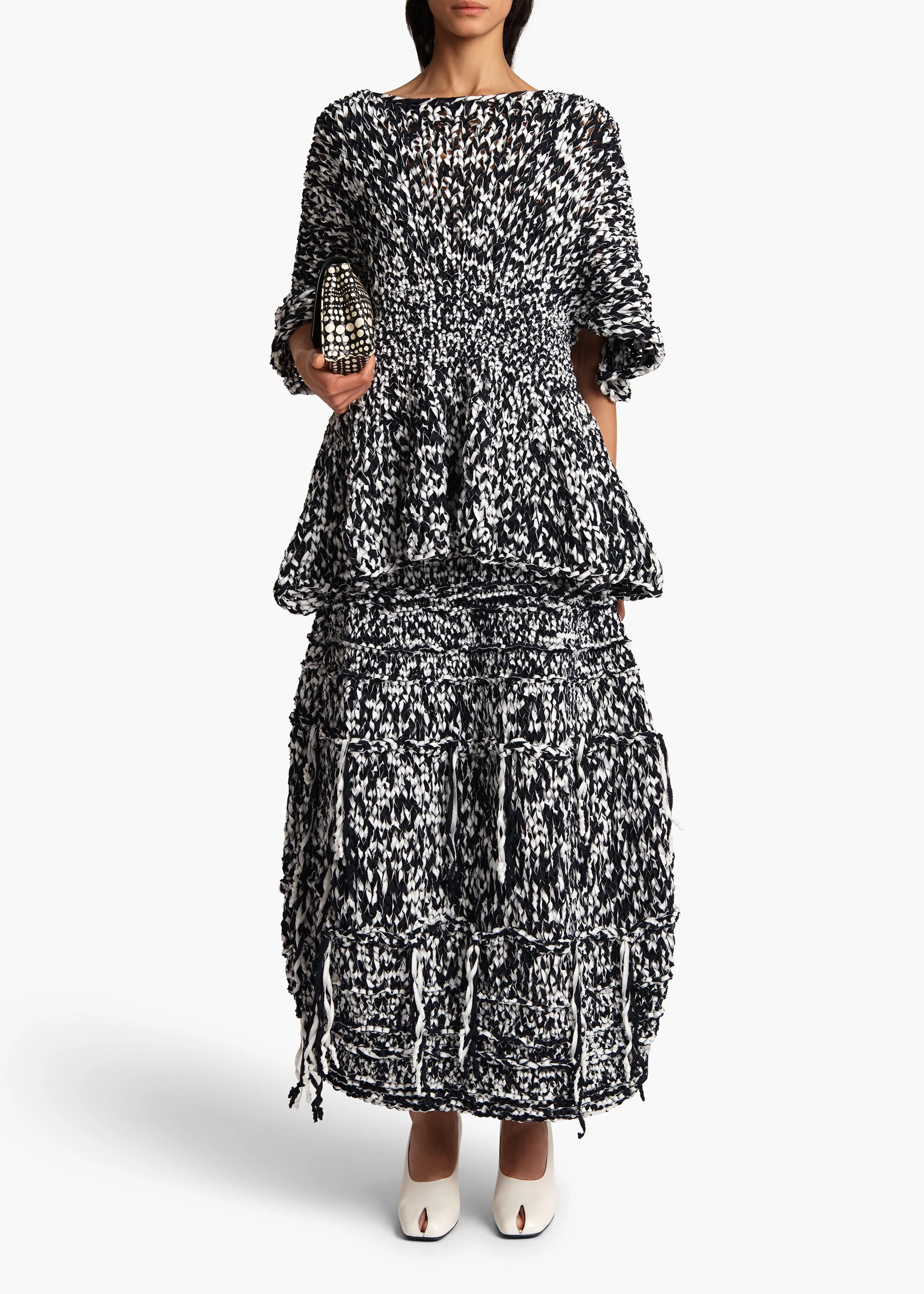 Khaite - Mathilde Top in Glaze and Midnight - Image 2