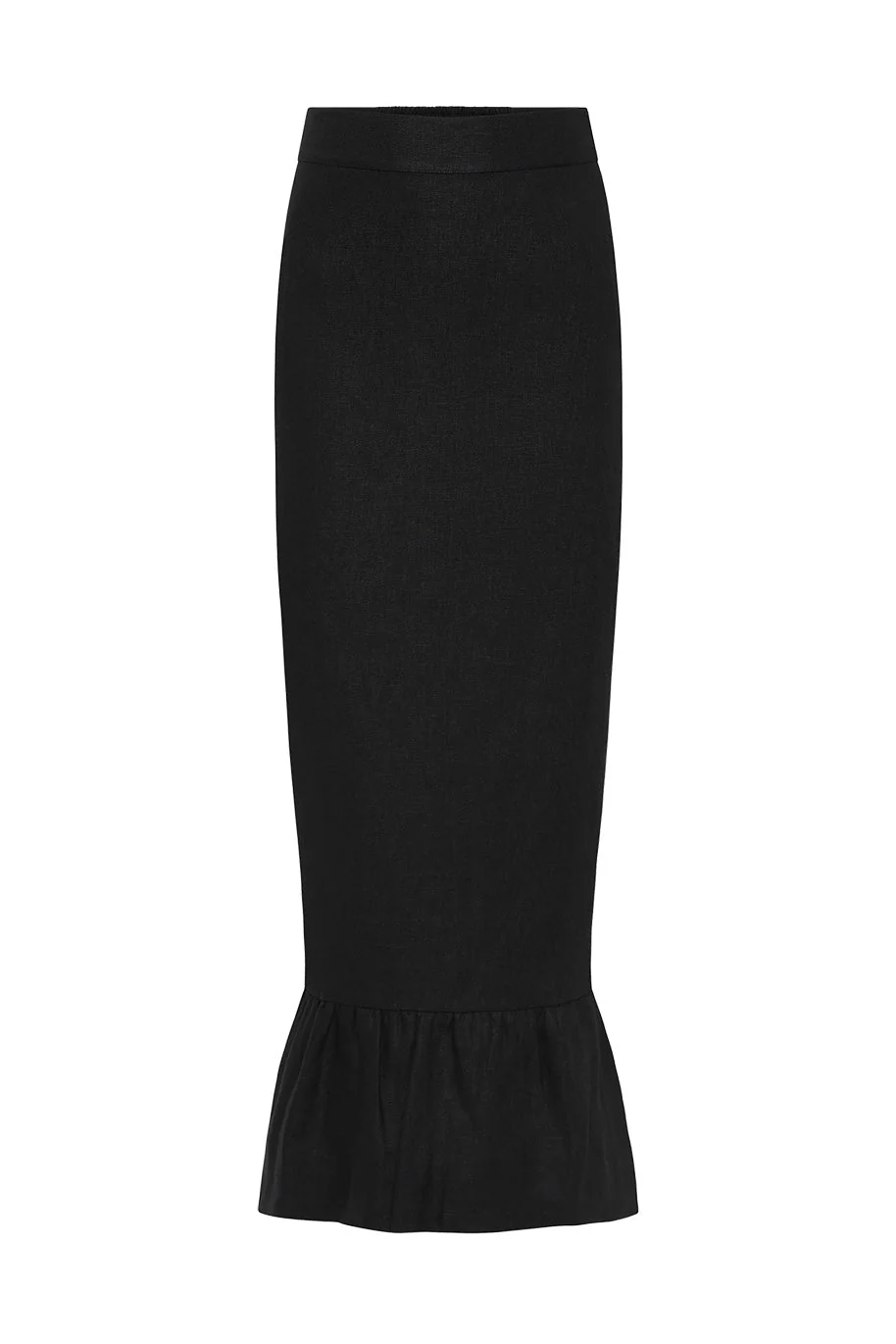 Posse - MATILDA COLUMN SKIRT - BLACK - Image 12