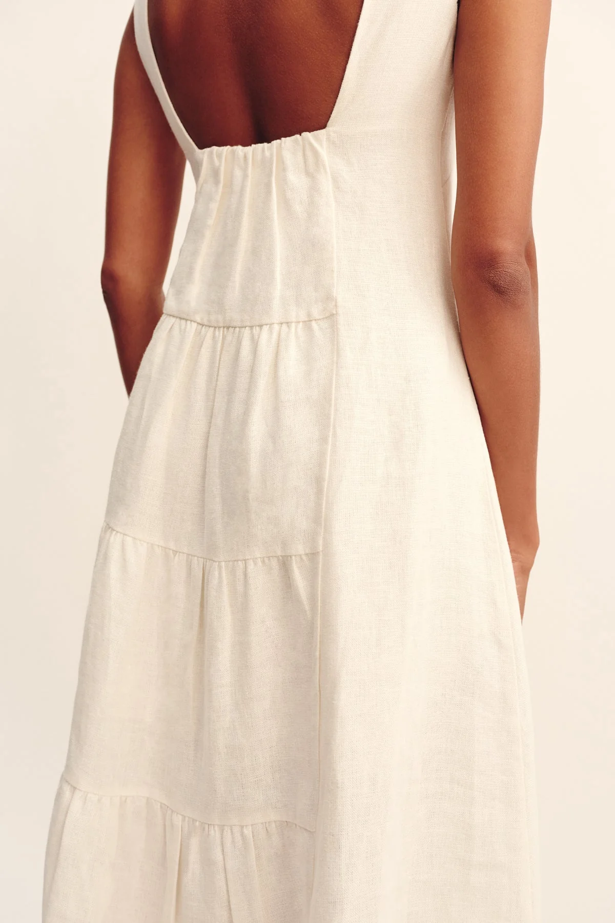 Posse - MATILDA DRESS - CREAM - Image 6