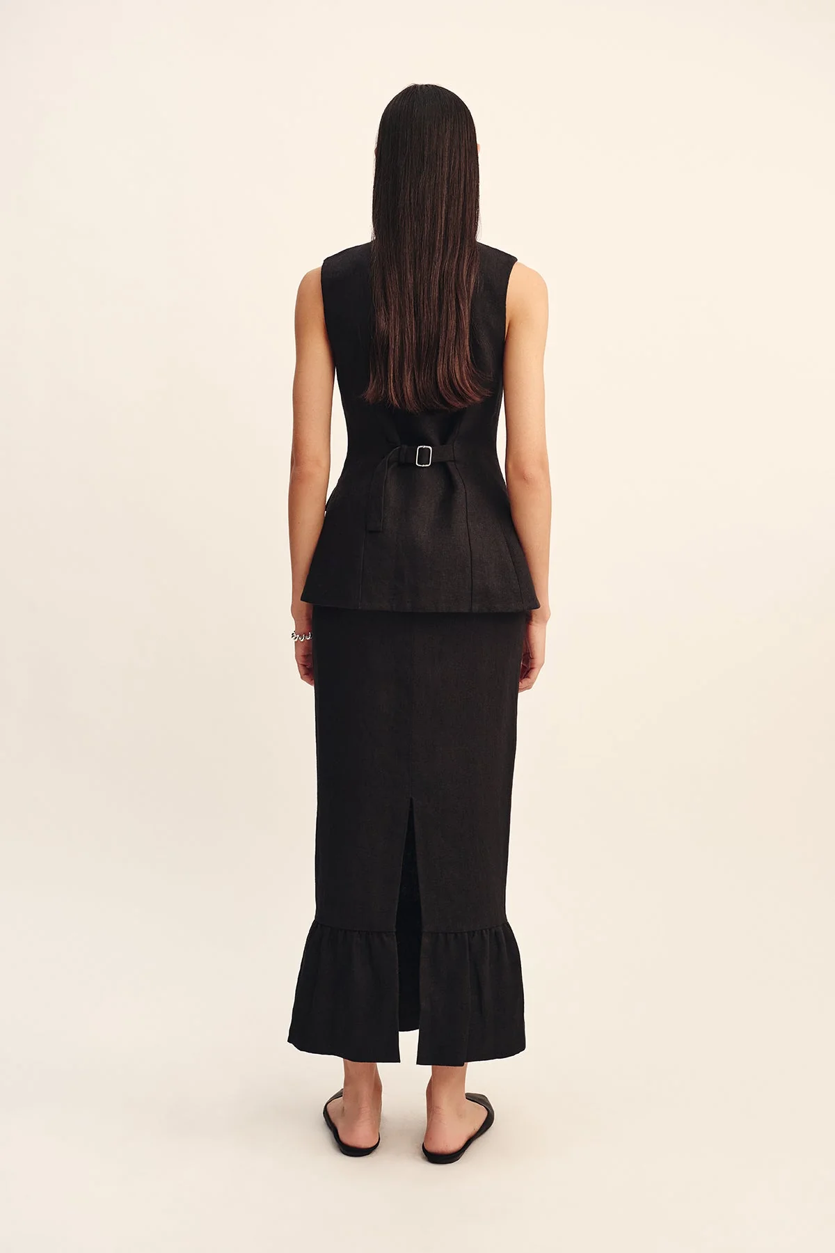Posse - MATILDA GILET - BLACK - Image 10
