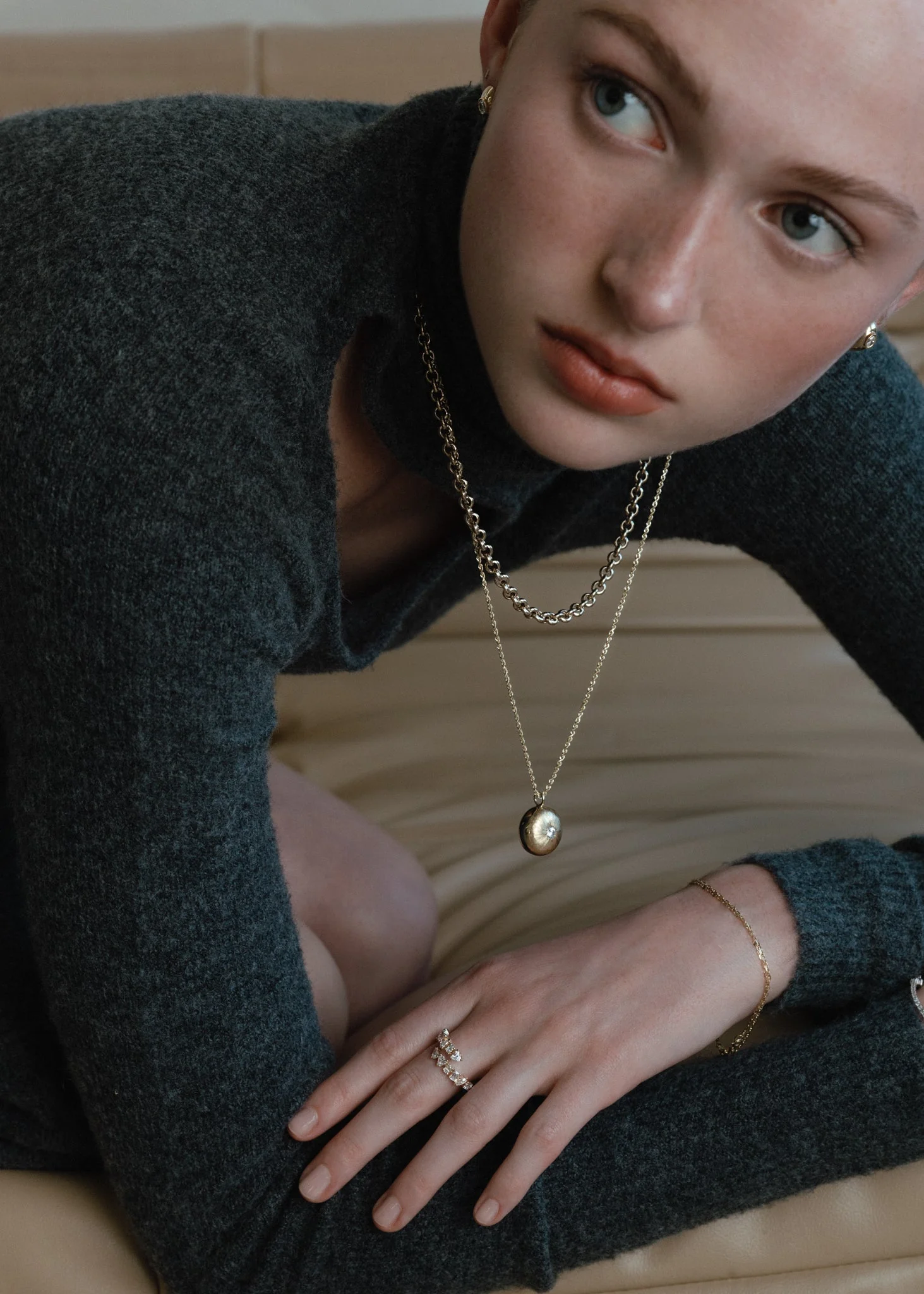 Kinn - Matis Rolo Link Chain Necklace - Image 4