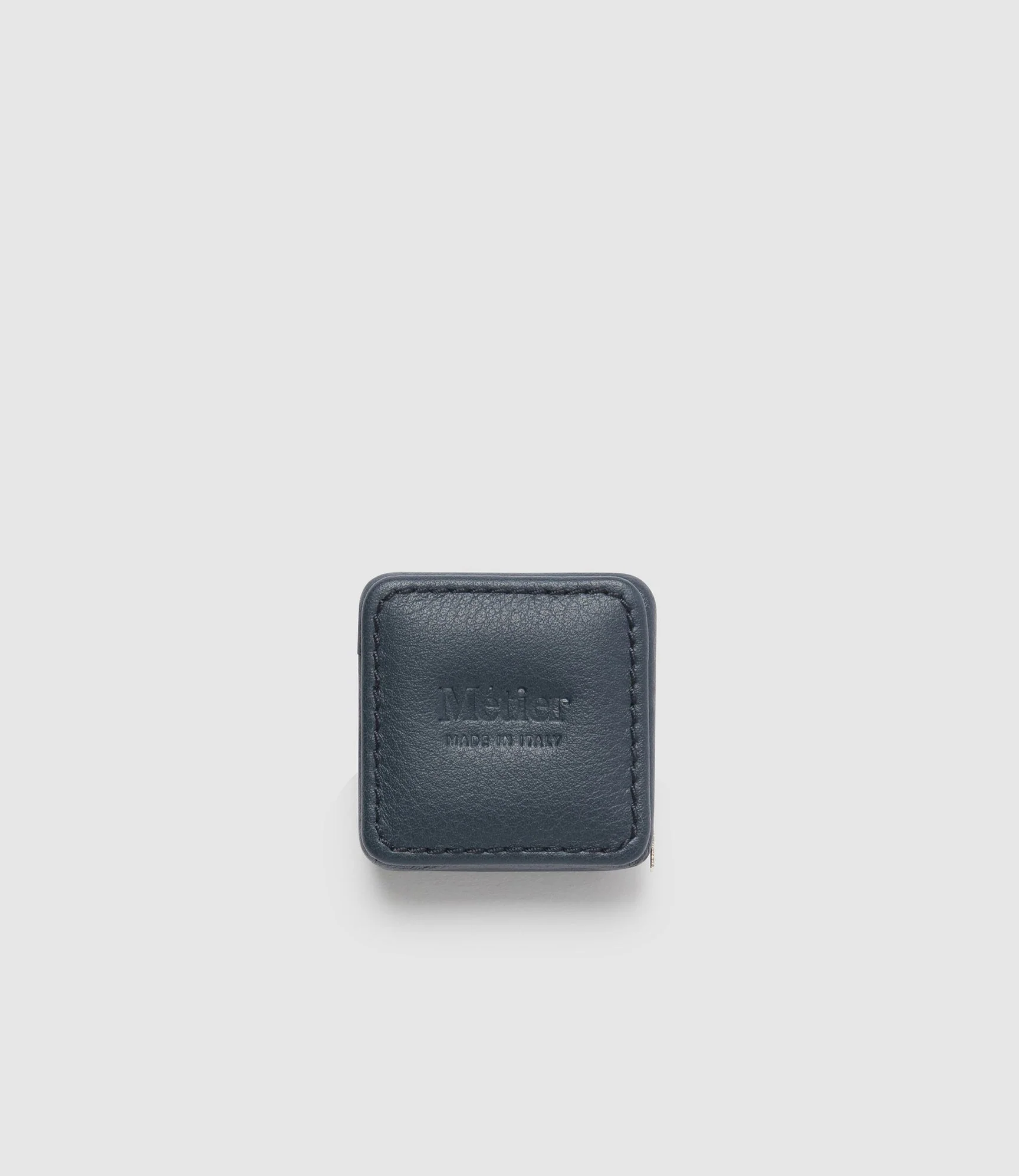 Metier - Measuring Tape Smooth Calfskin Navy