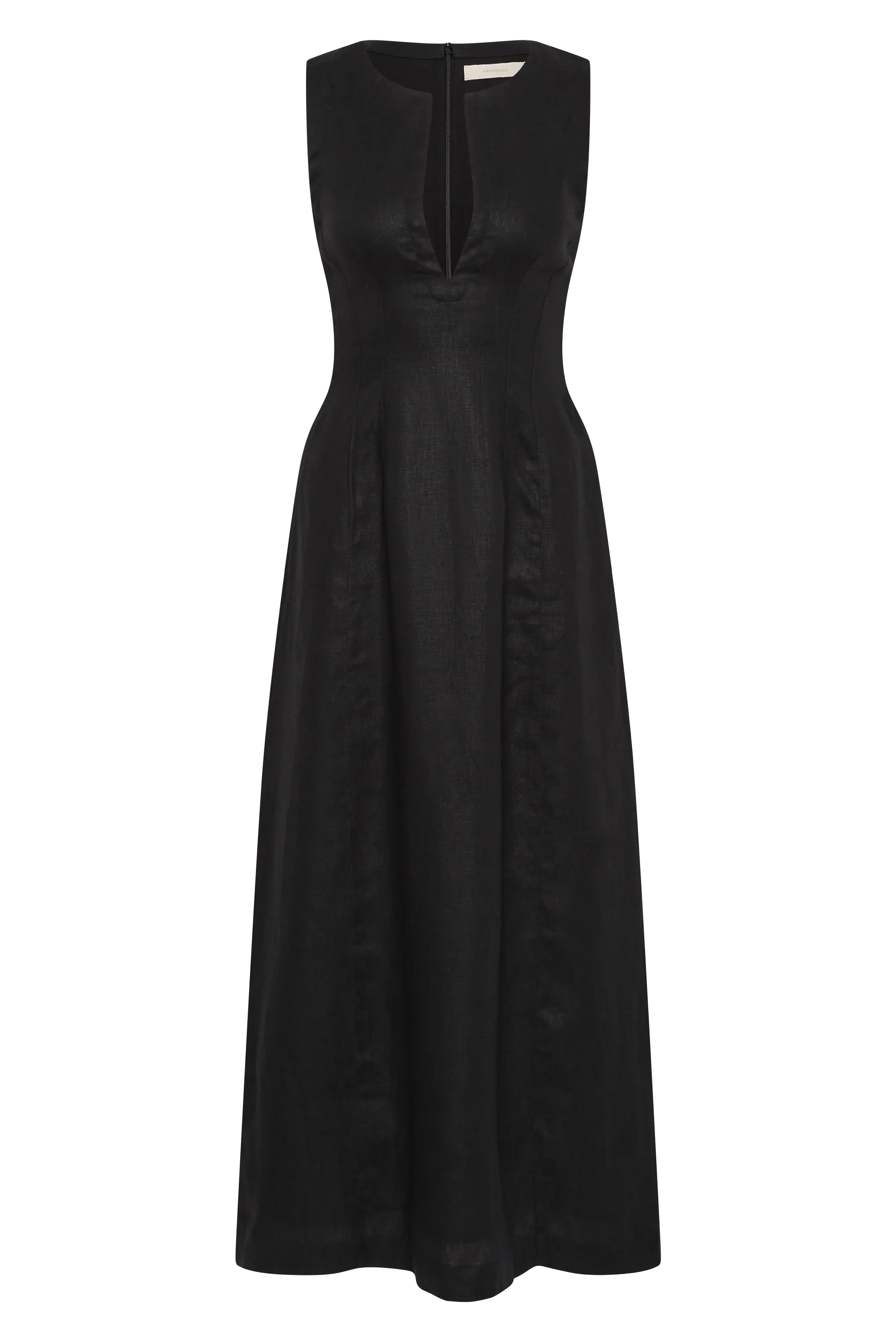 Faithfull - Melia Maxi Dress Black - Final Sale - Image 6