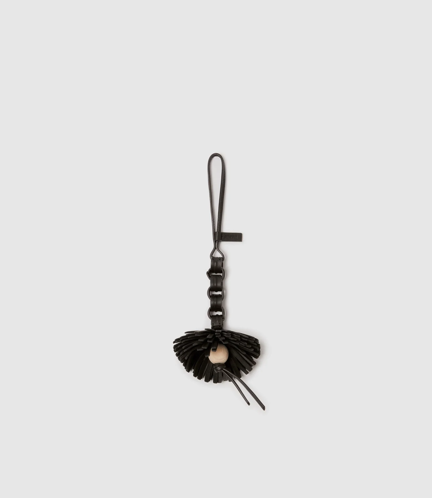 Metier - Aquilone Flower Charm Smooth Calfskin Black