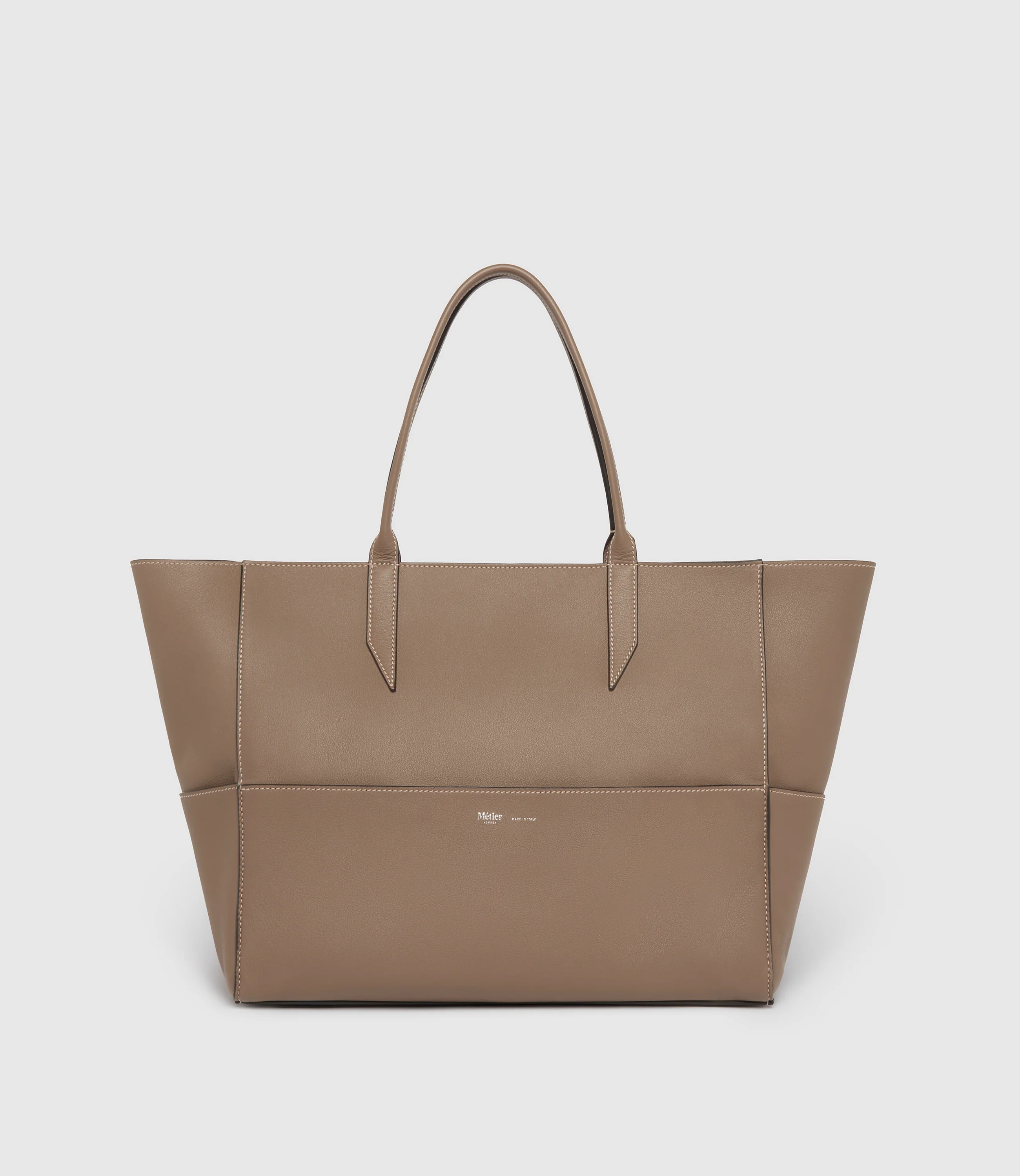 Metier - Incognito 36 Cabas Bag Smooth Calfskin Taupe