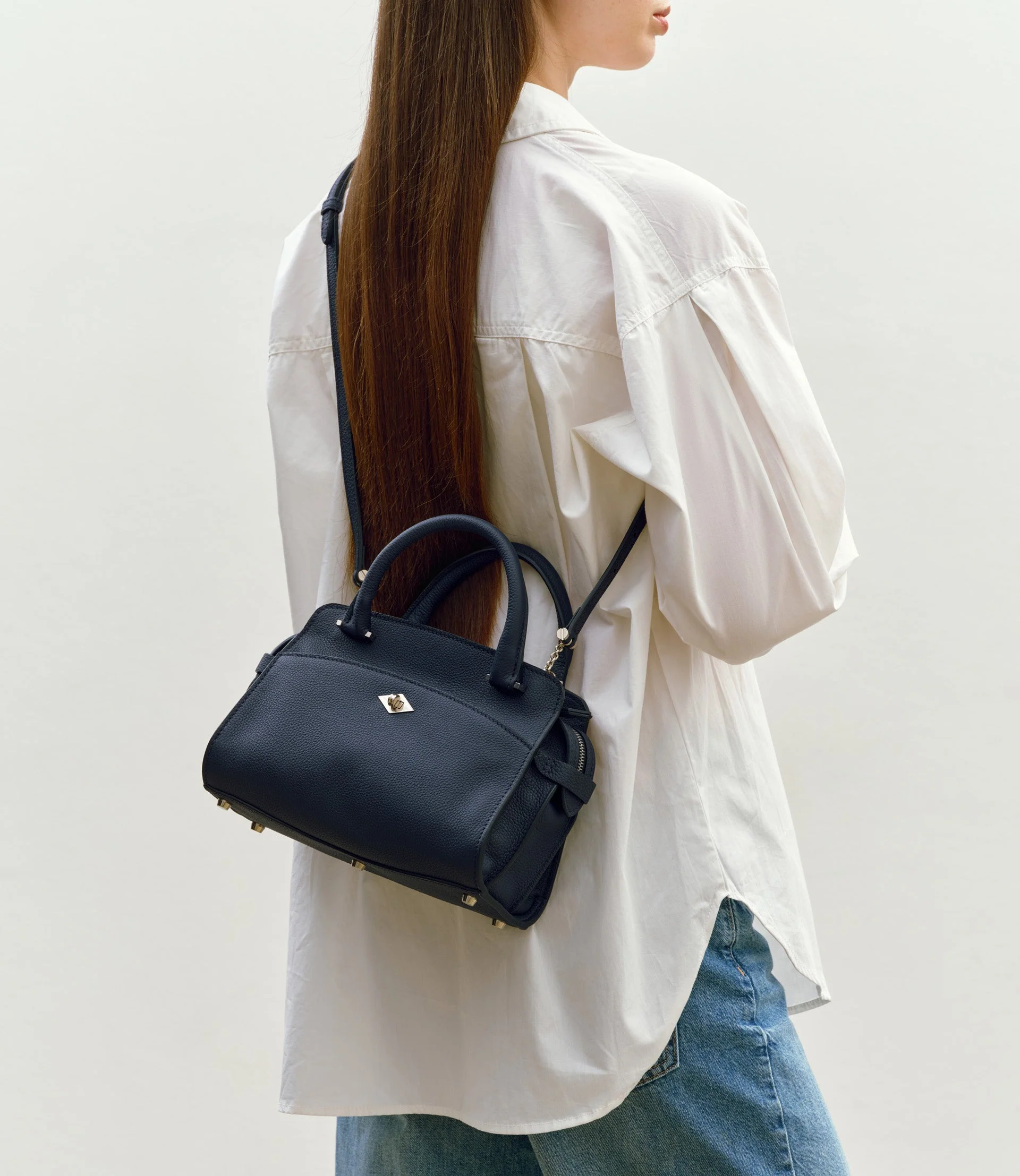 Metier - Private Eye Mini Soft Grain Leather Midnight - Image 2