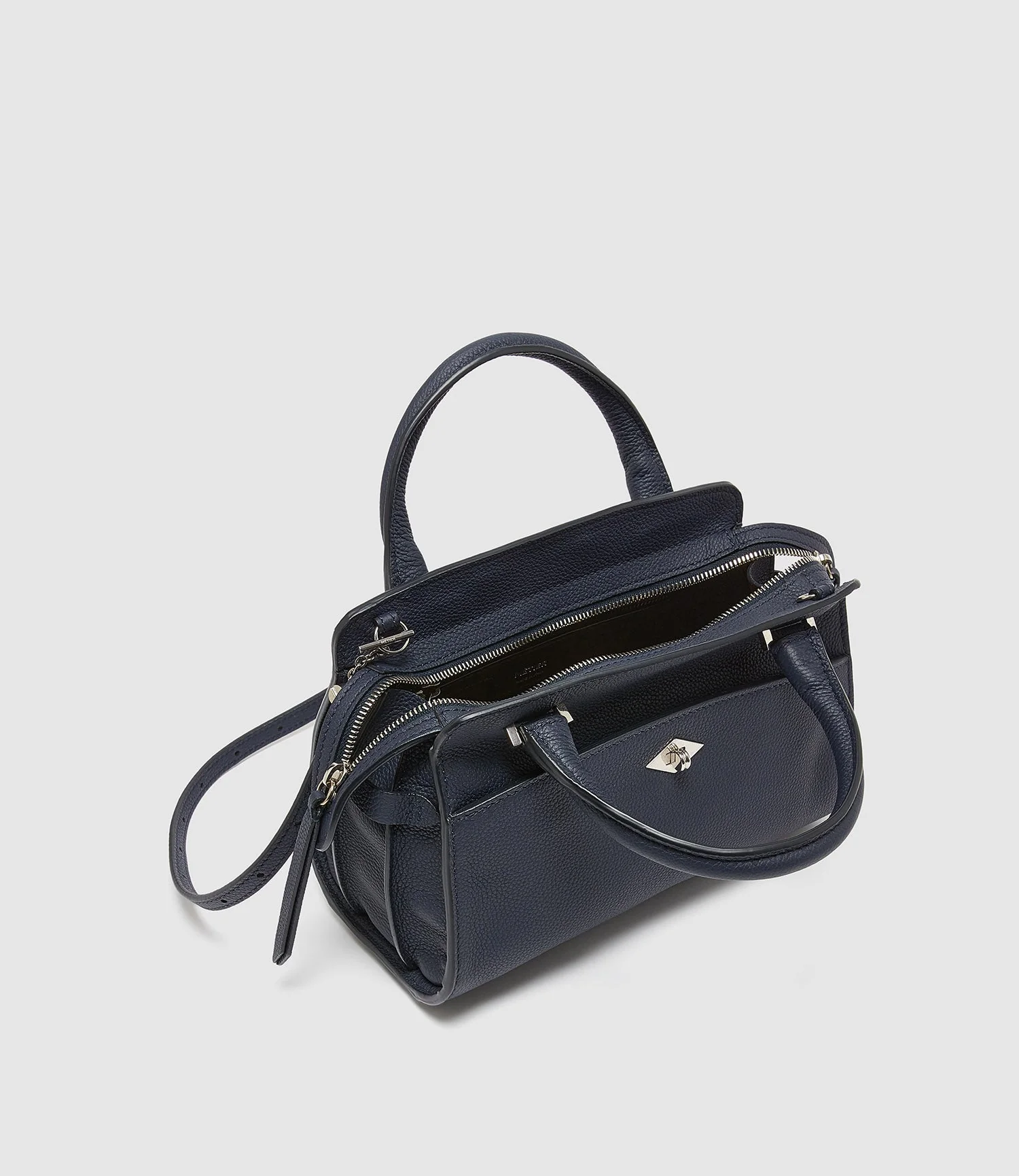 Metier - Private Eye Mini Soft Grain Leather Midnight - Image 5