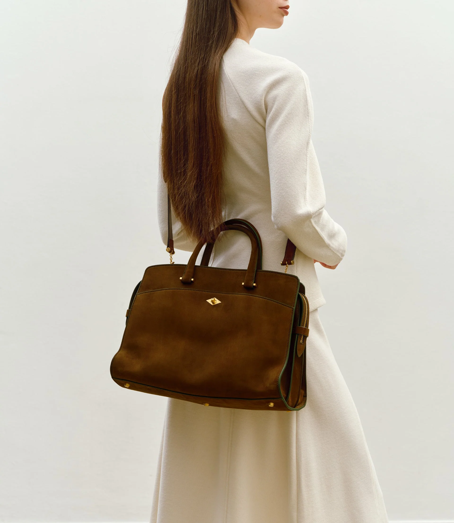 Metier - Private Eye Nubuck Chestnut - Image 4