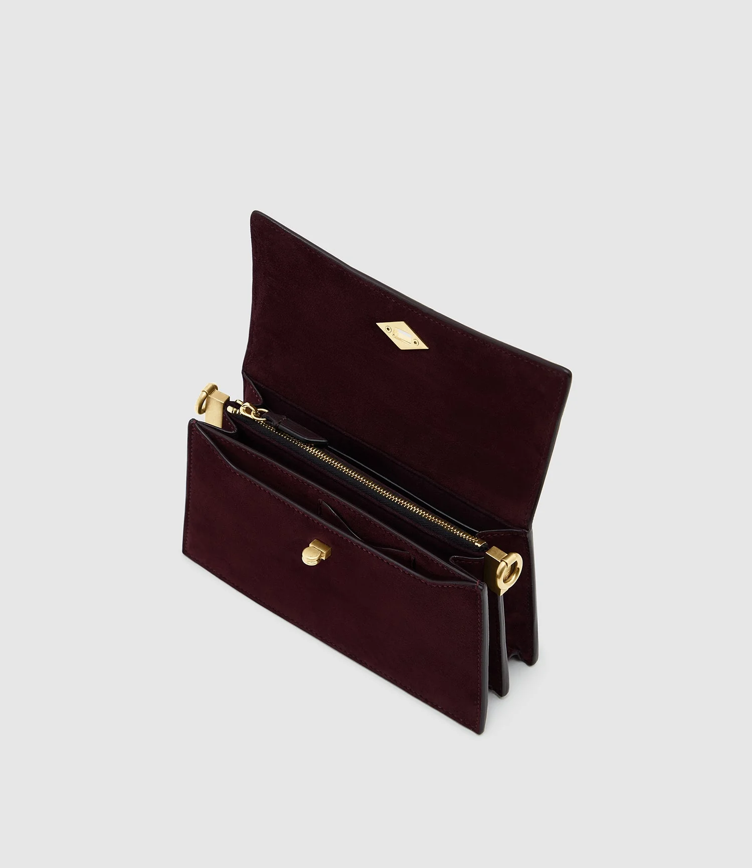 Metier - Roma Mini Buttery Suede Amarone - Image 2