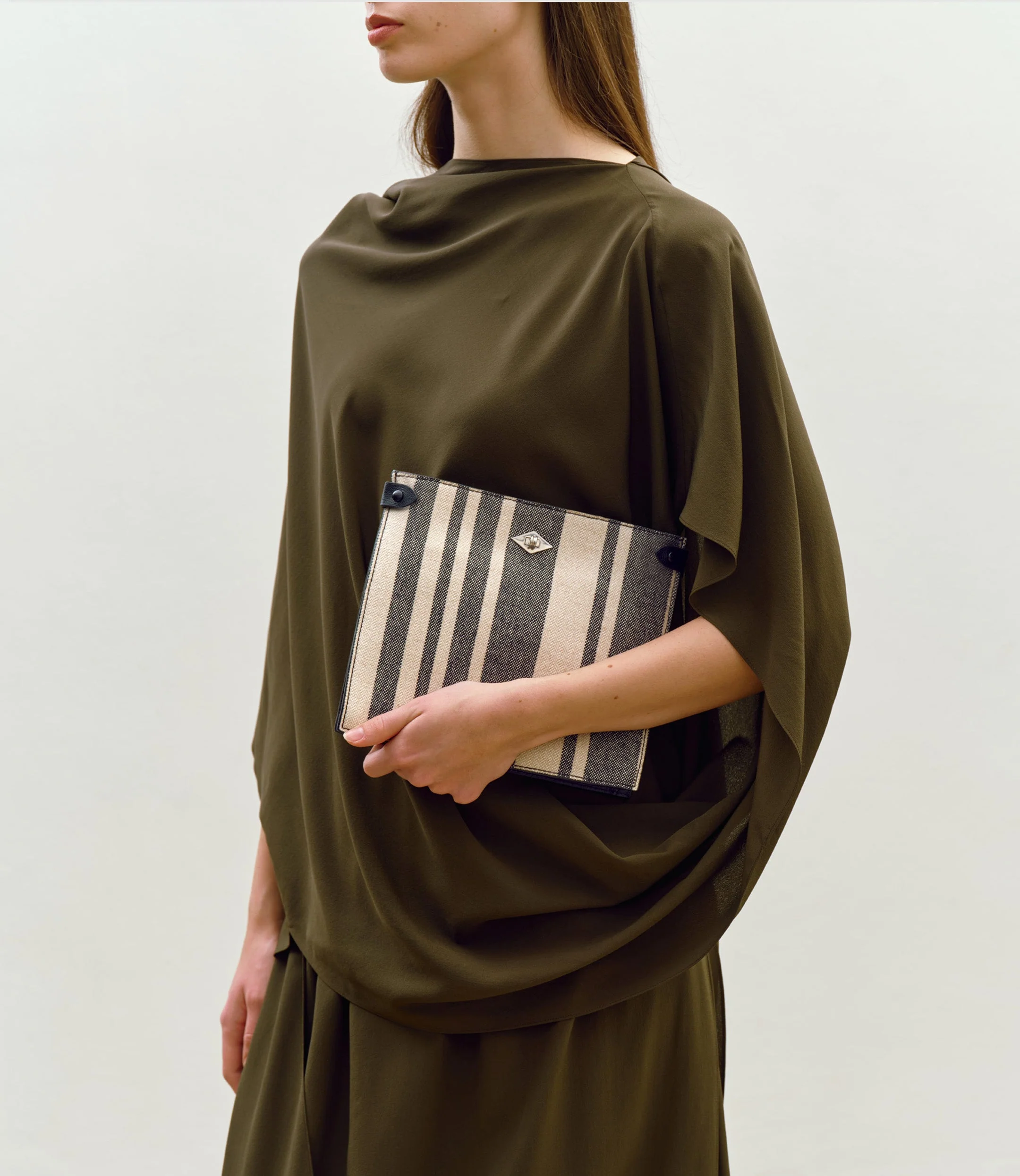 Metier - Stowaway Crossbody Mod Stripe With Elvis Black - Image 2