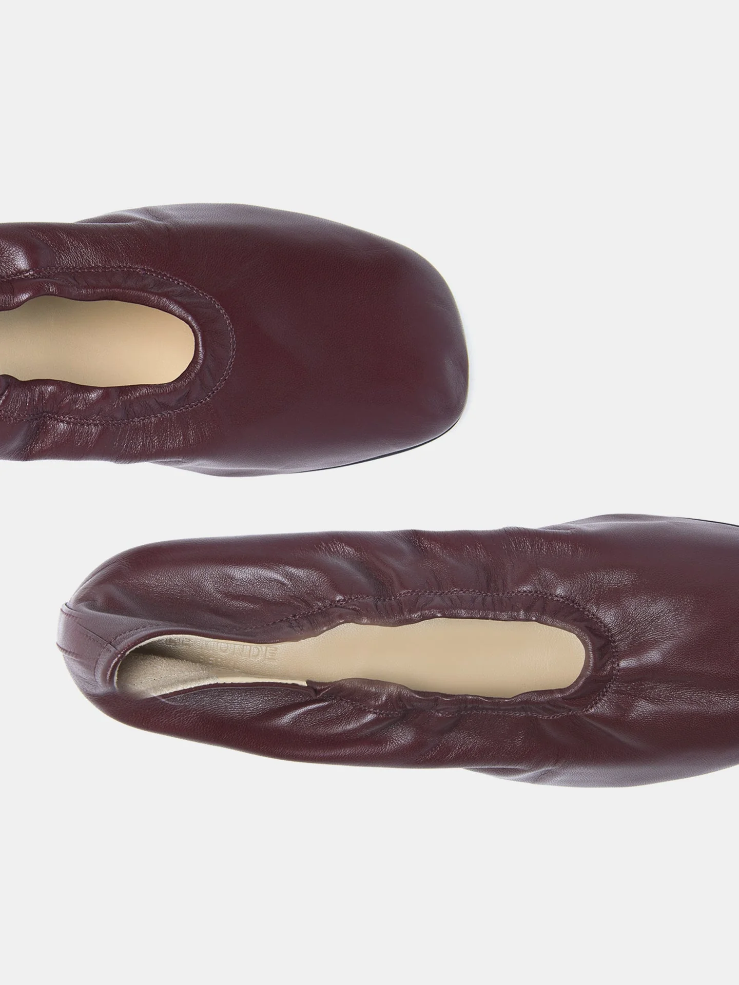 Le Monde Beryl - Mica Flat / Oxblood Leather - Image 4