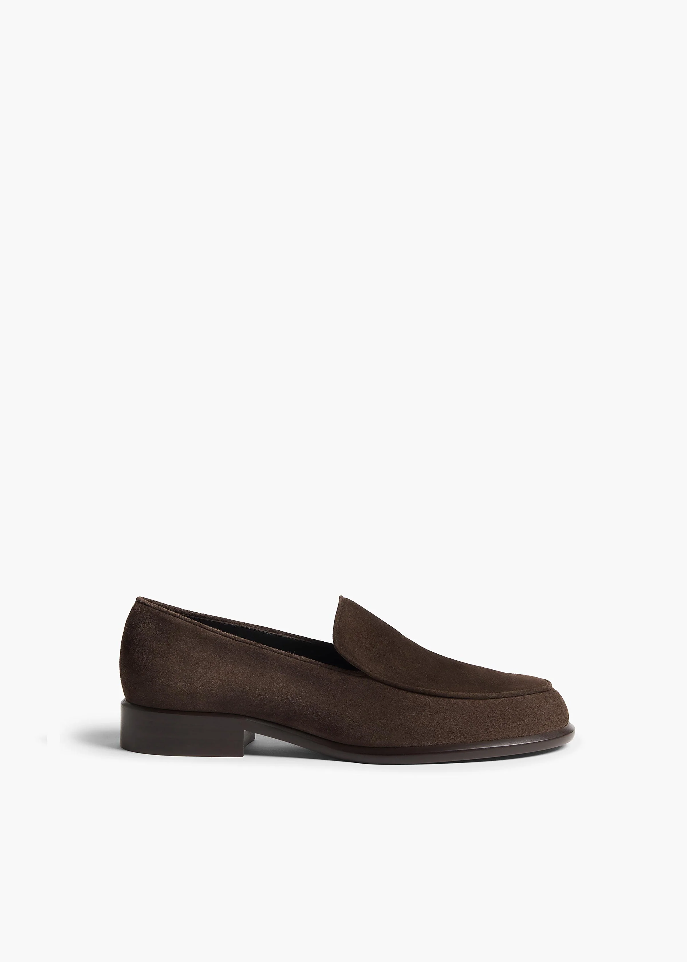 Khaite - Miles Loafer in Ebano Suede - Image 6