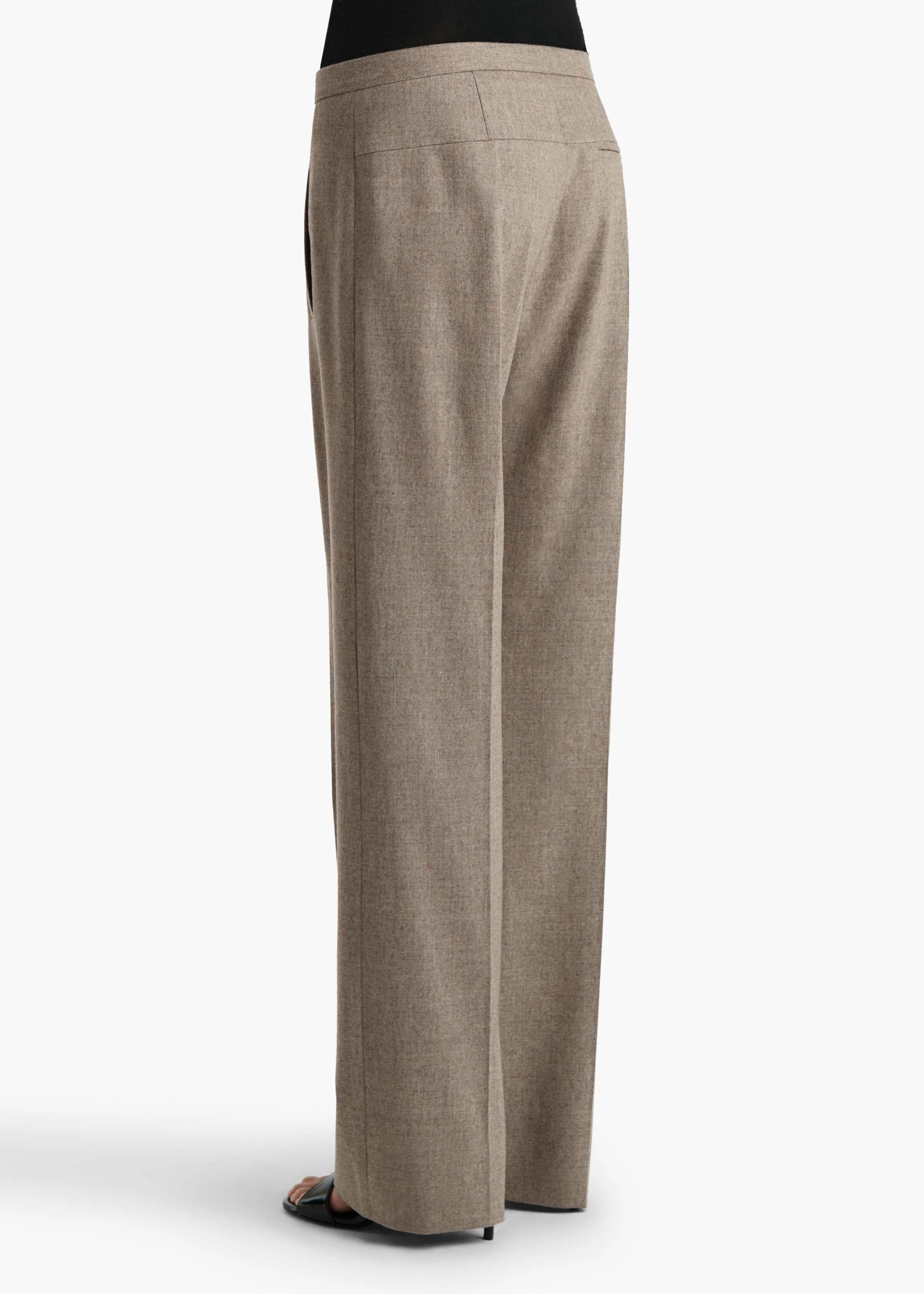 Khaite - Miles Pant in Sepia - Image 4