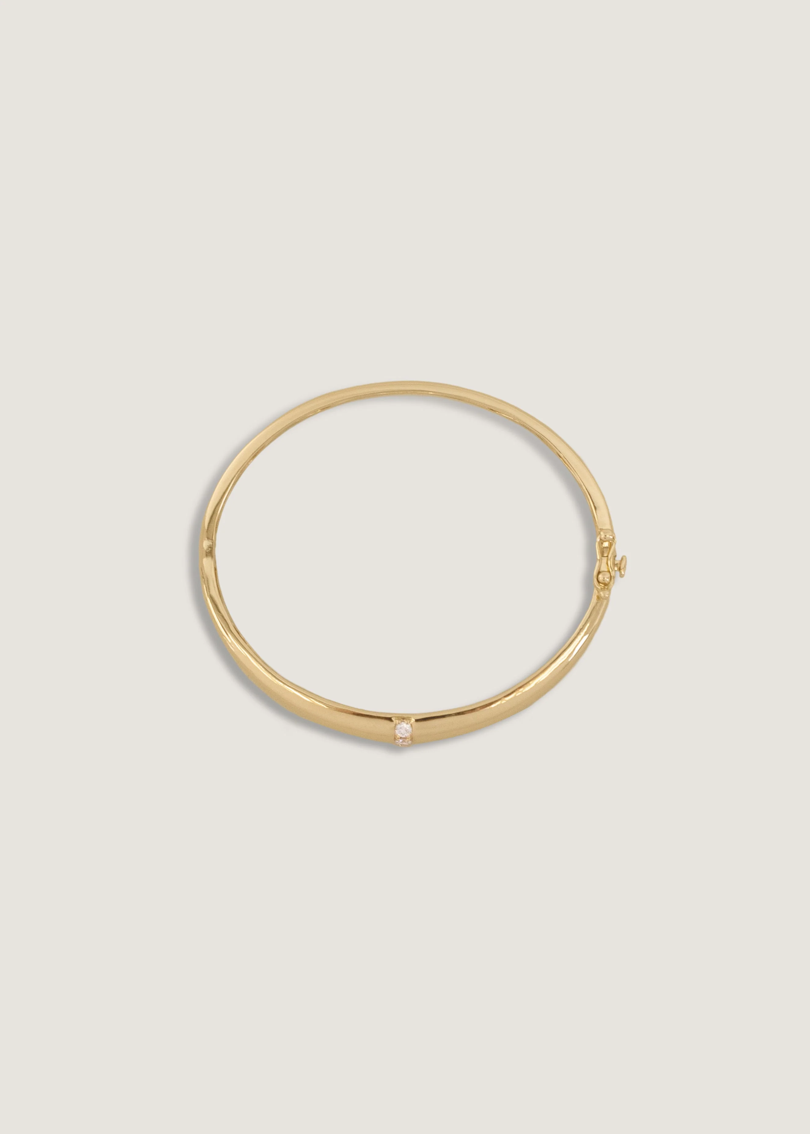 Kinn - Mira Pavé Bangle Bracelet Diamond - Image 3