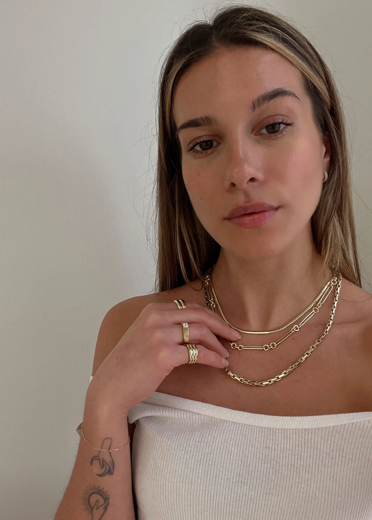 Kinn - Mixed Link Chain Necklace - Image 9