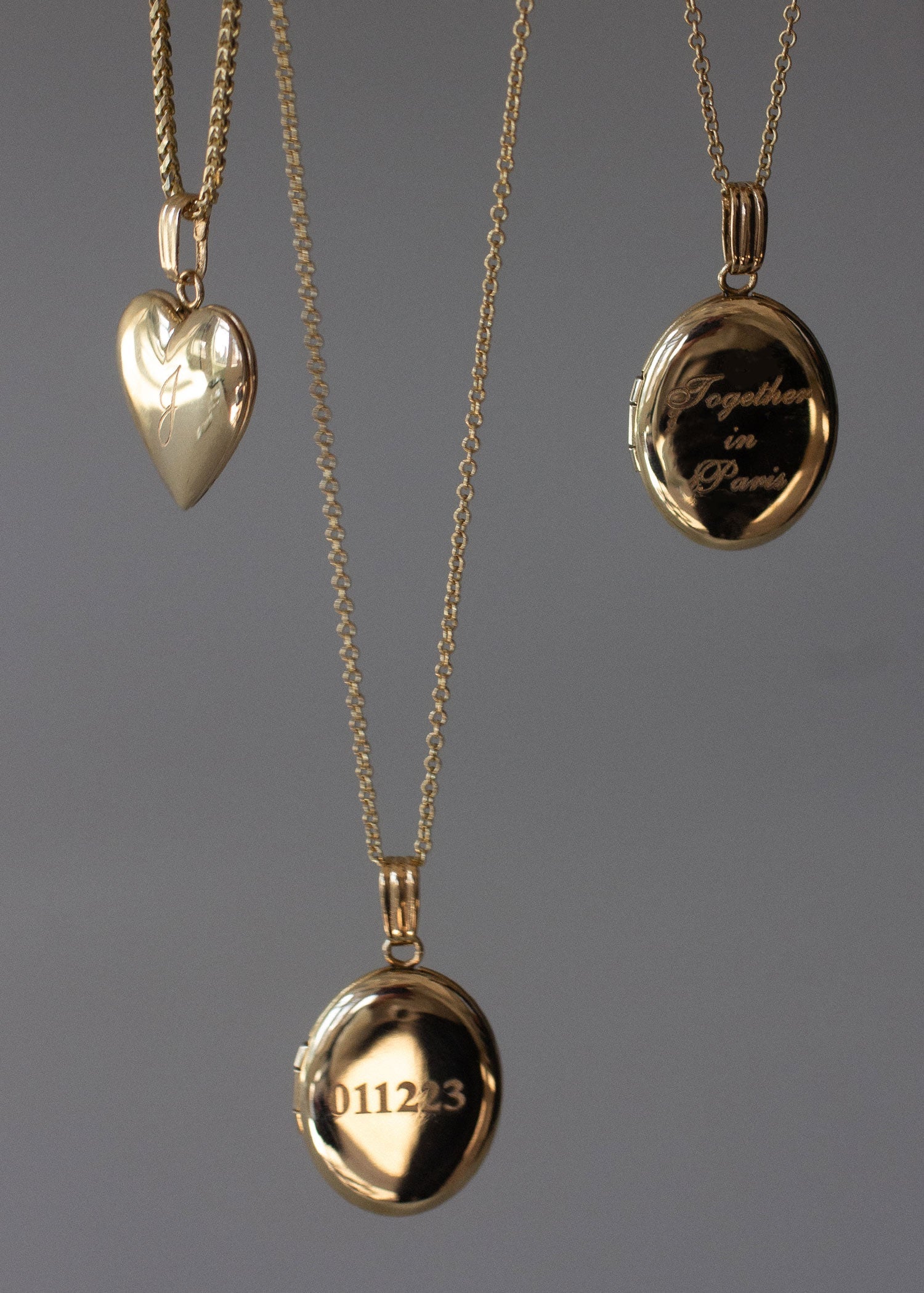 Kinn - Mommy + Bébé Maison Heart Locket Necklaces - Image 6