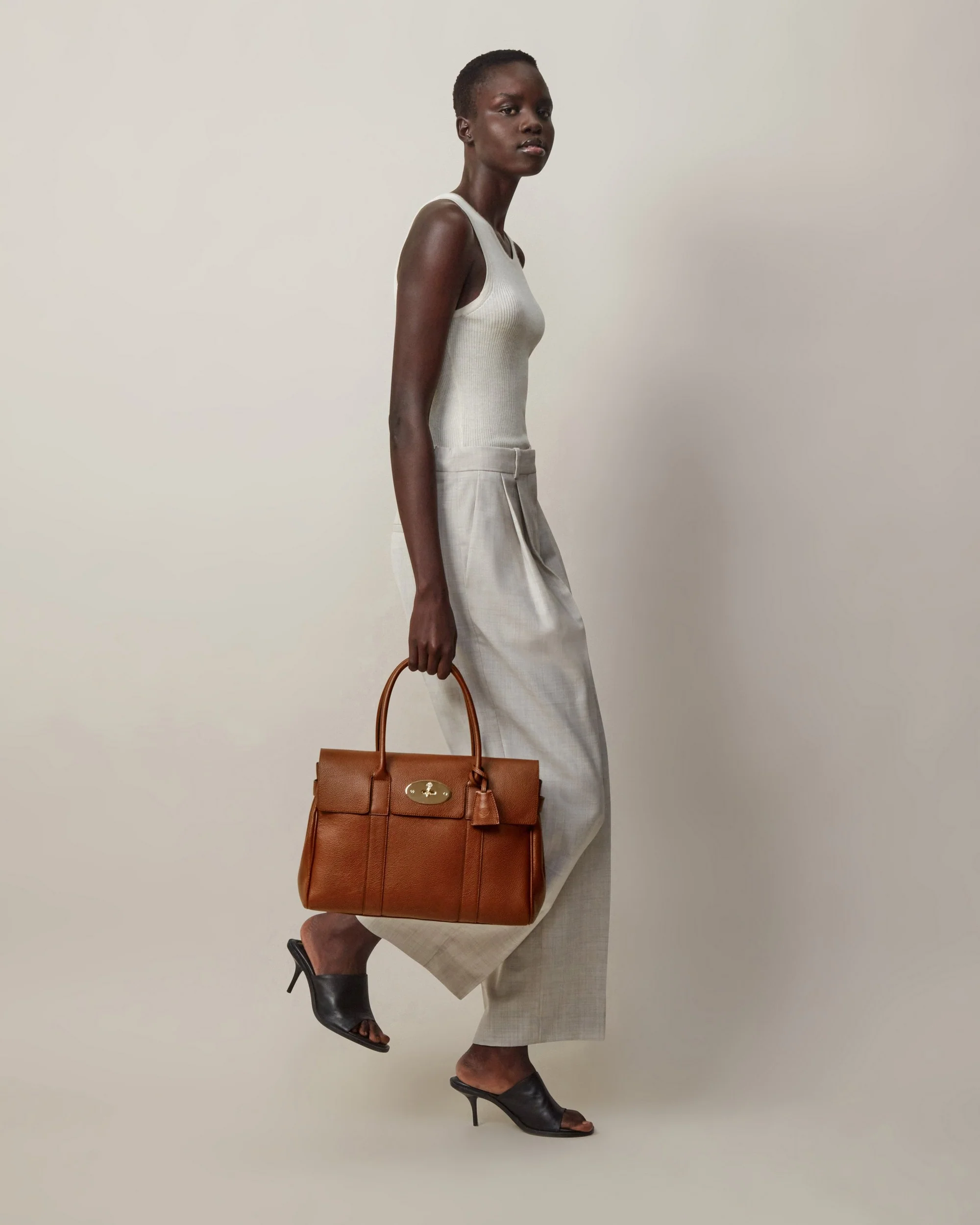 Mulberry Bayswater Oak Small Classic Grain - Image 7