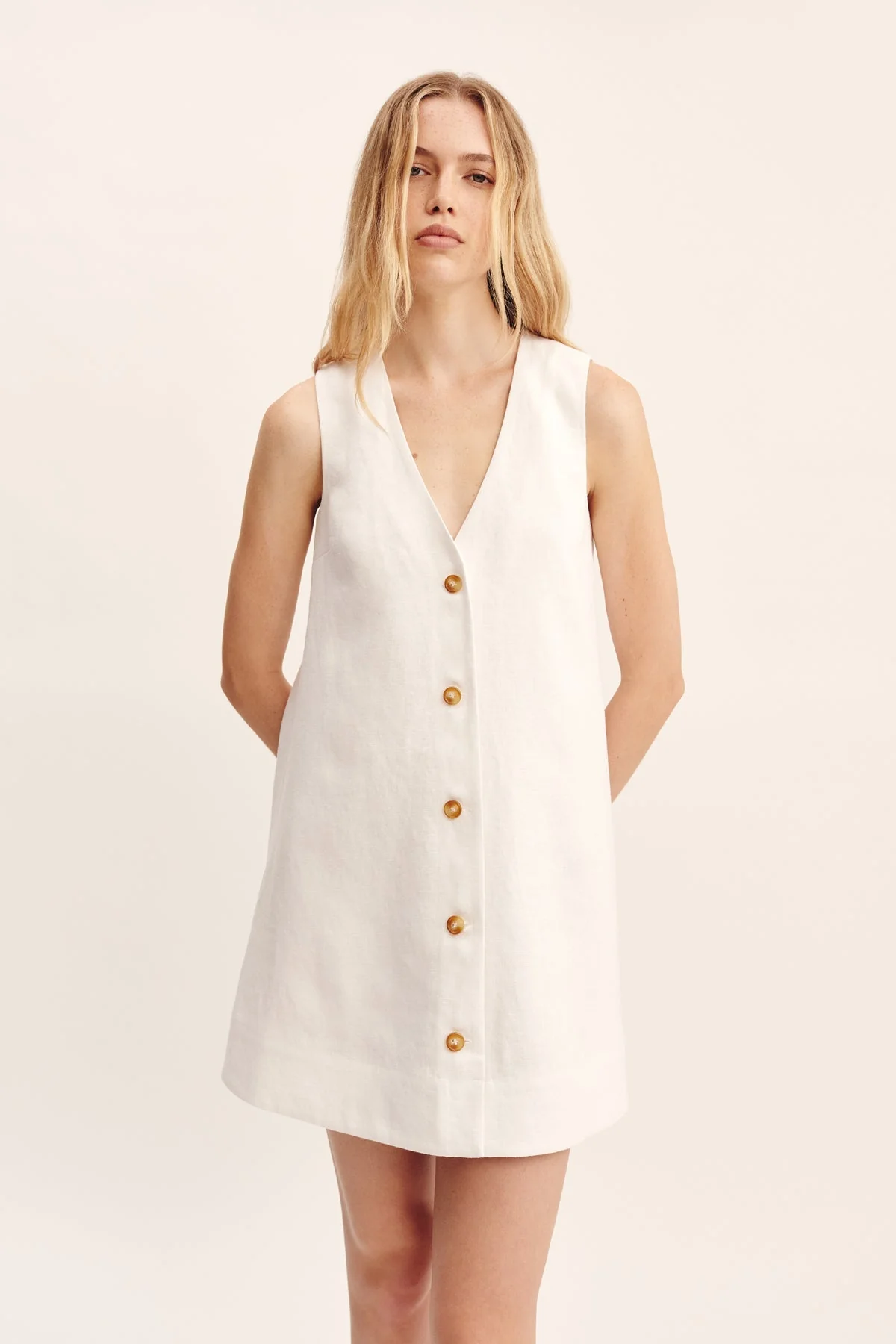 Posse - NANCY MINI DRESS - IVORY - Image 2