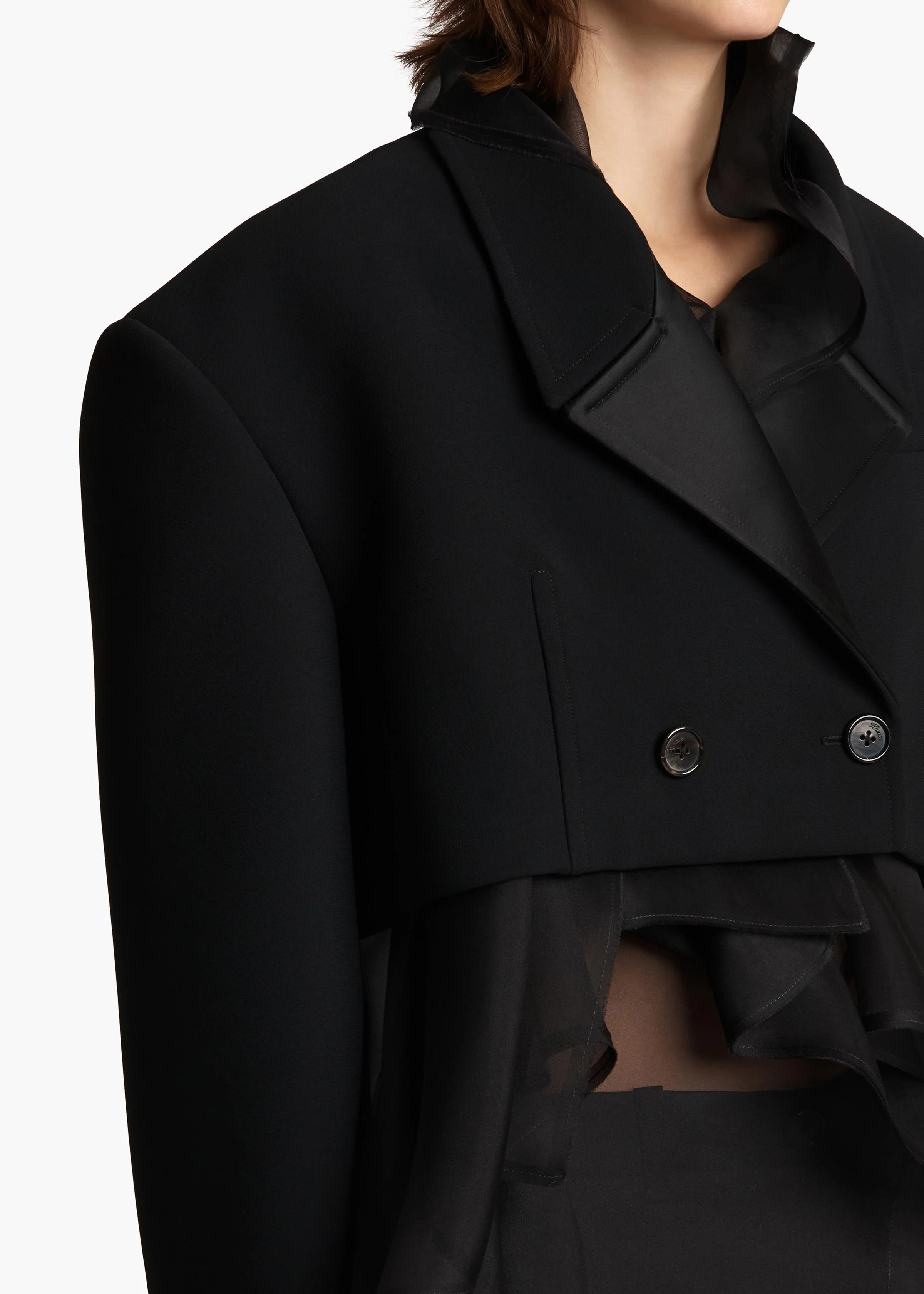 Khaite - Nando Jacket in Black - Image 5