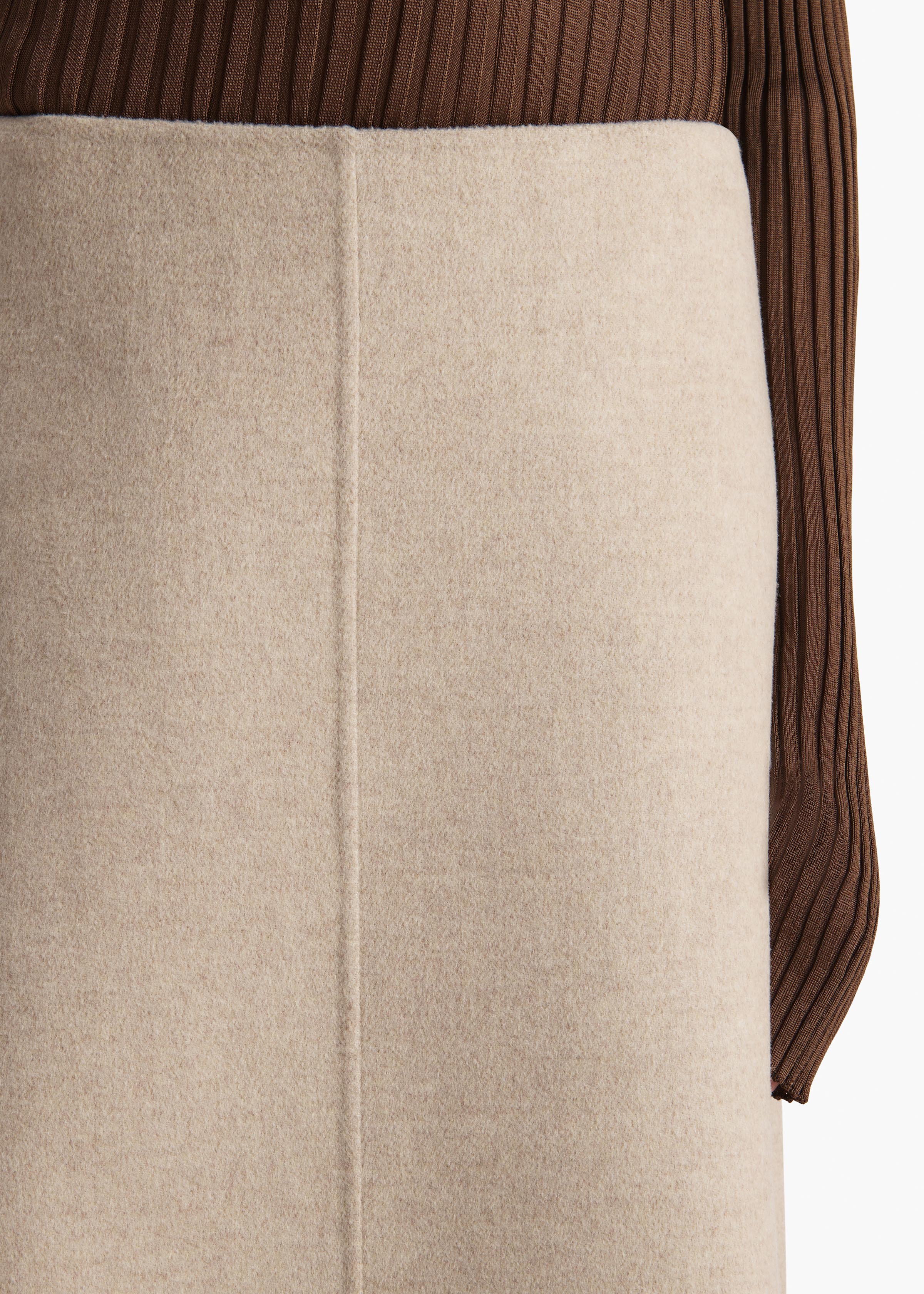 Khaite - Nania Skirt in Oatmeal - Image 5