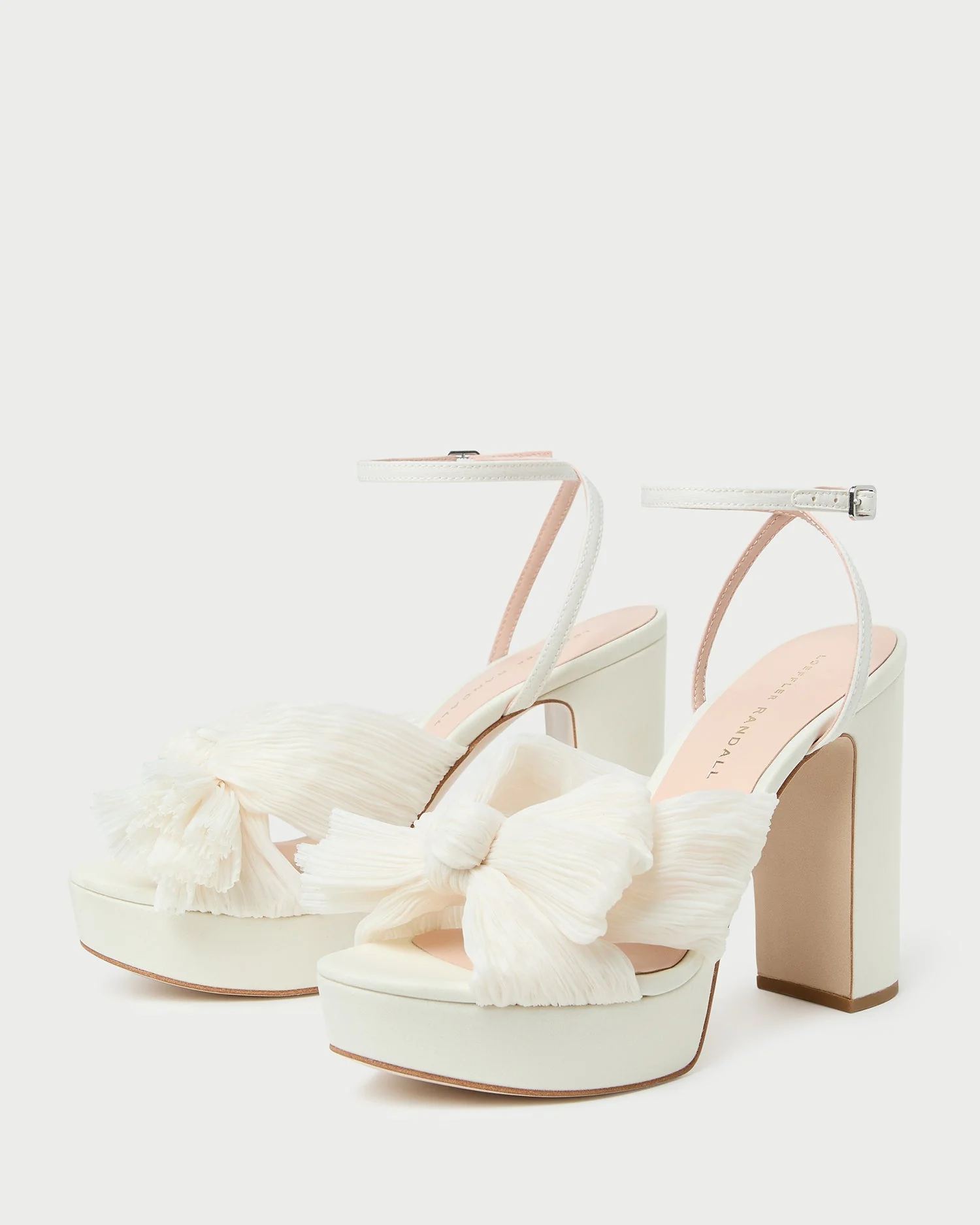 Loeffler Randall - Natalia Pearl Platform Bow Heel - Image 5