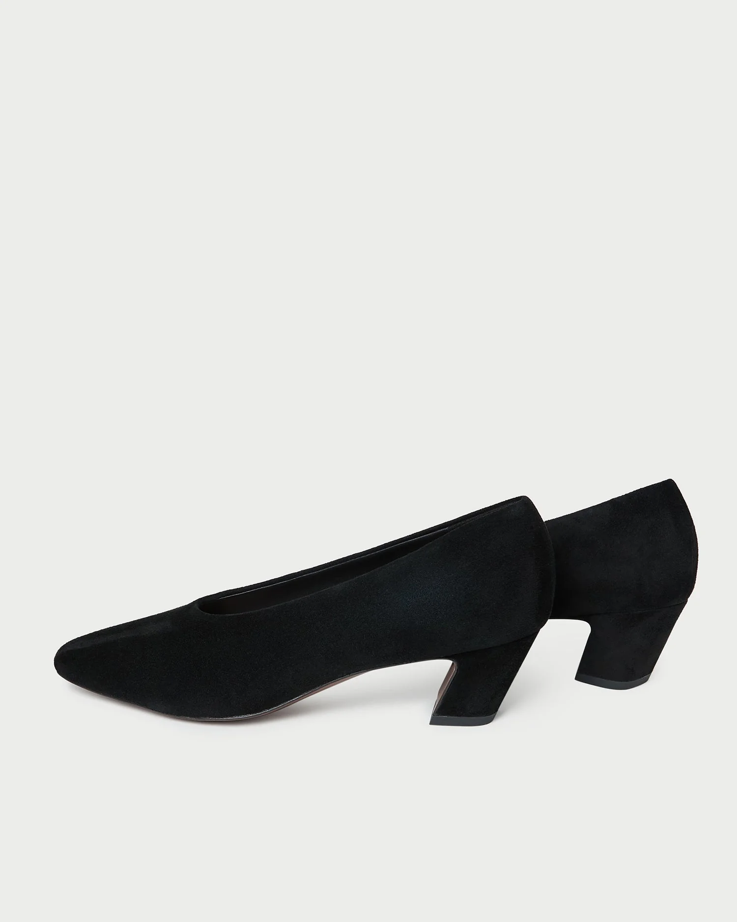 Loeffler Randall - Neive Black Suede Low Pump - Image 5