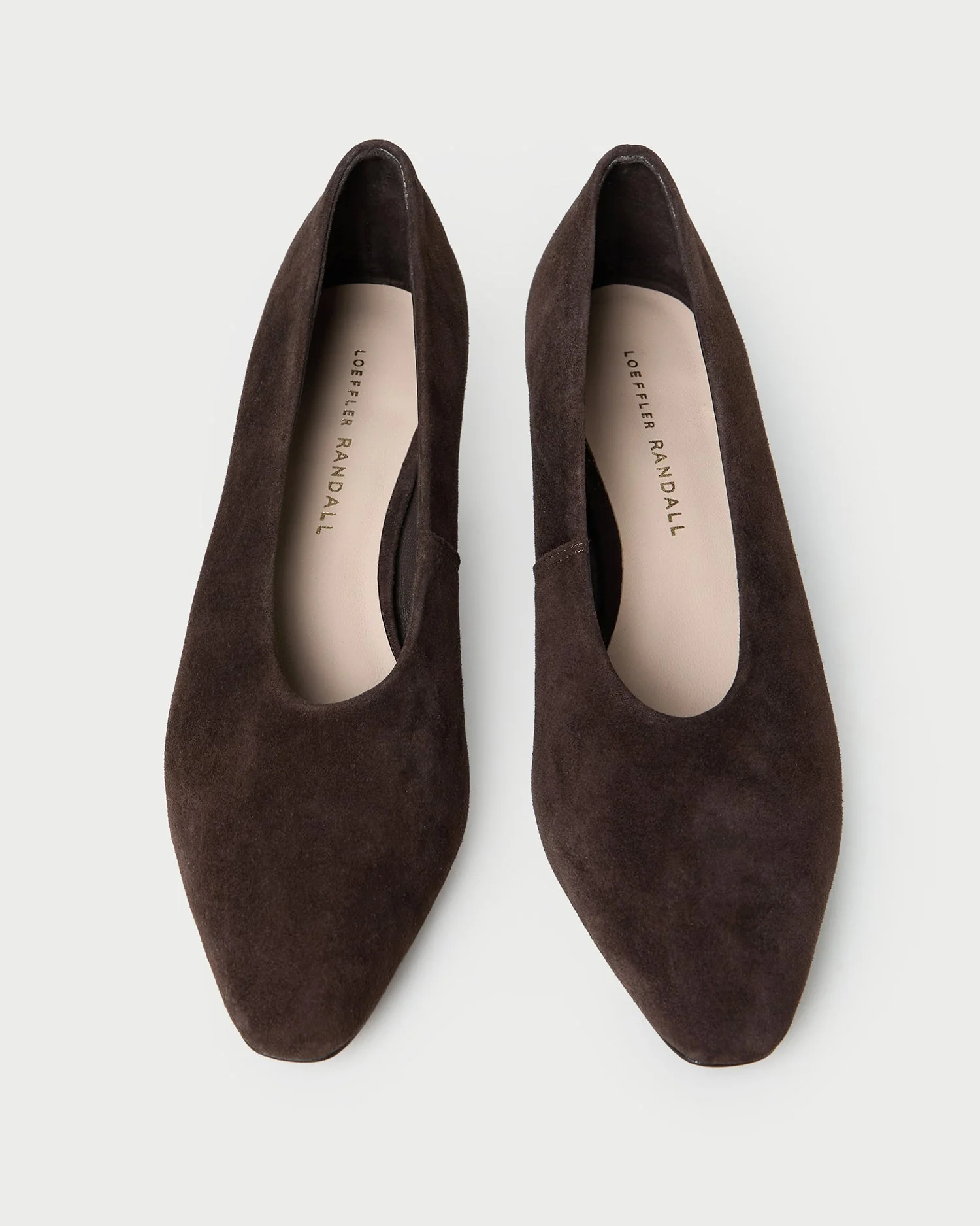Loeffler Randall - Neive Brown Suede Low Pump - Image 3