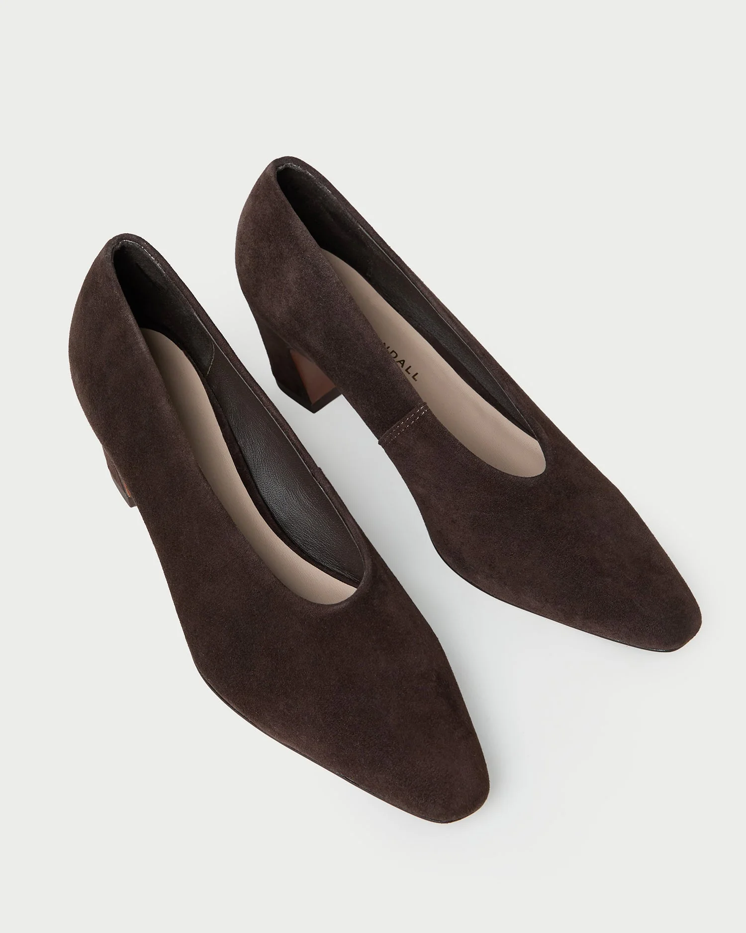 Loeffler Randall - Neive Brown Suede Low Pump - Image 4