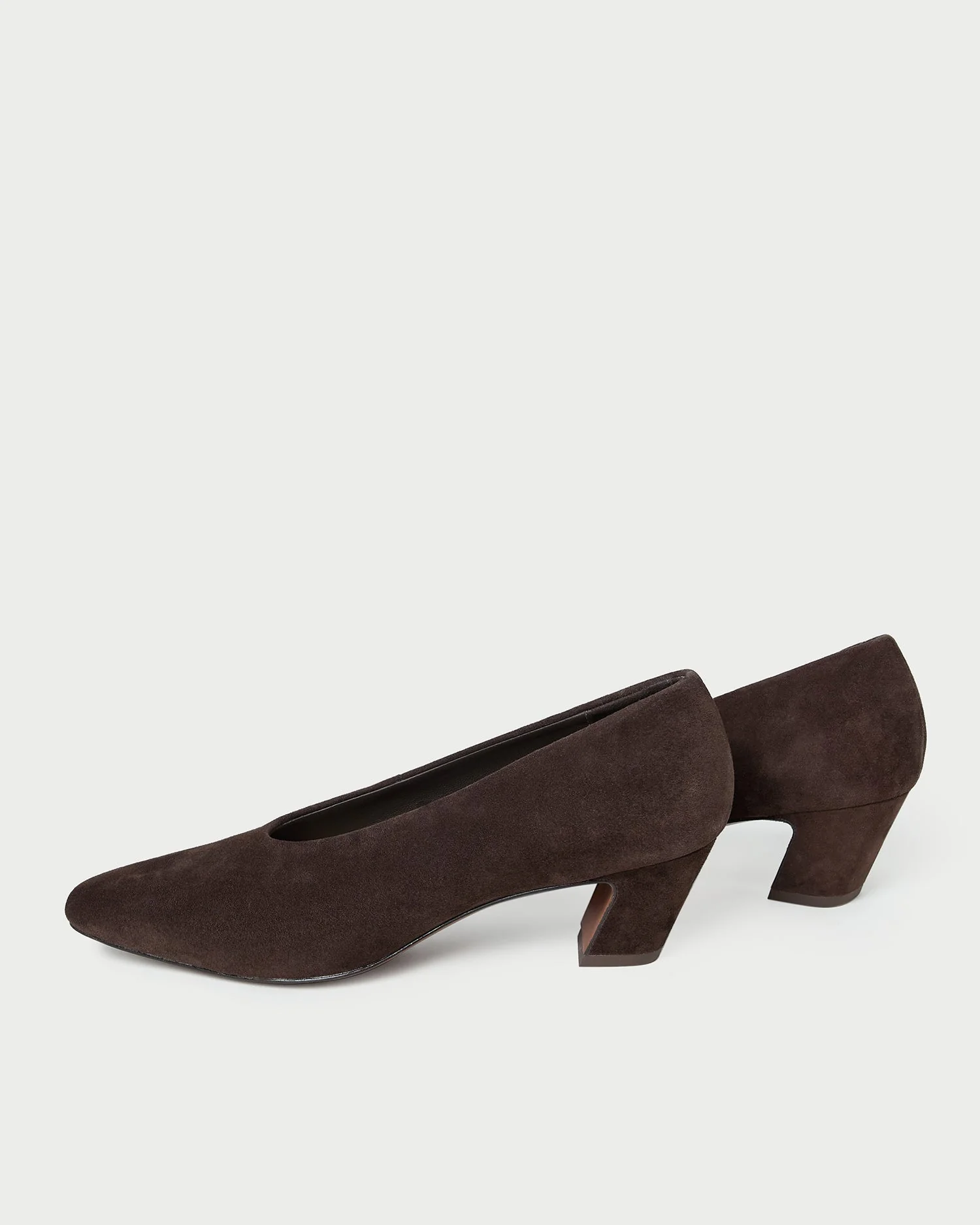 Loeffler Randall - Neive Brown Suede Low Pump - Image 5